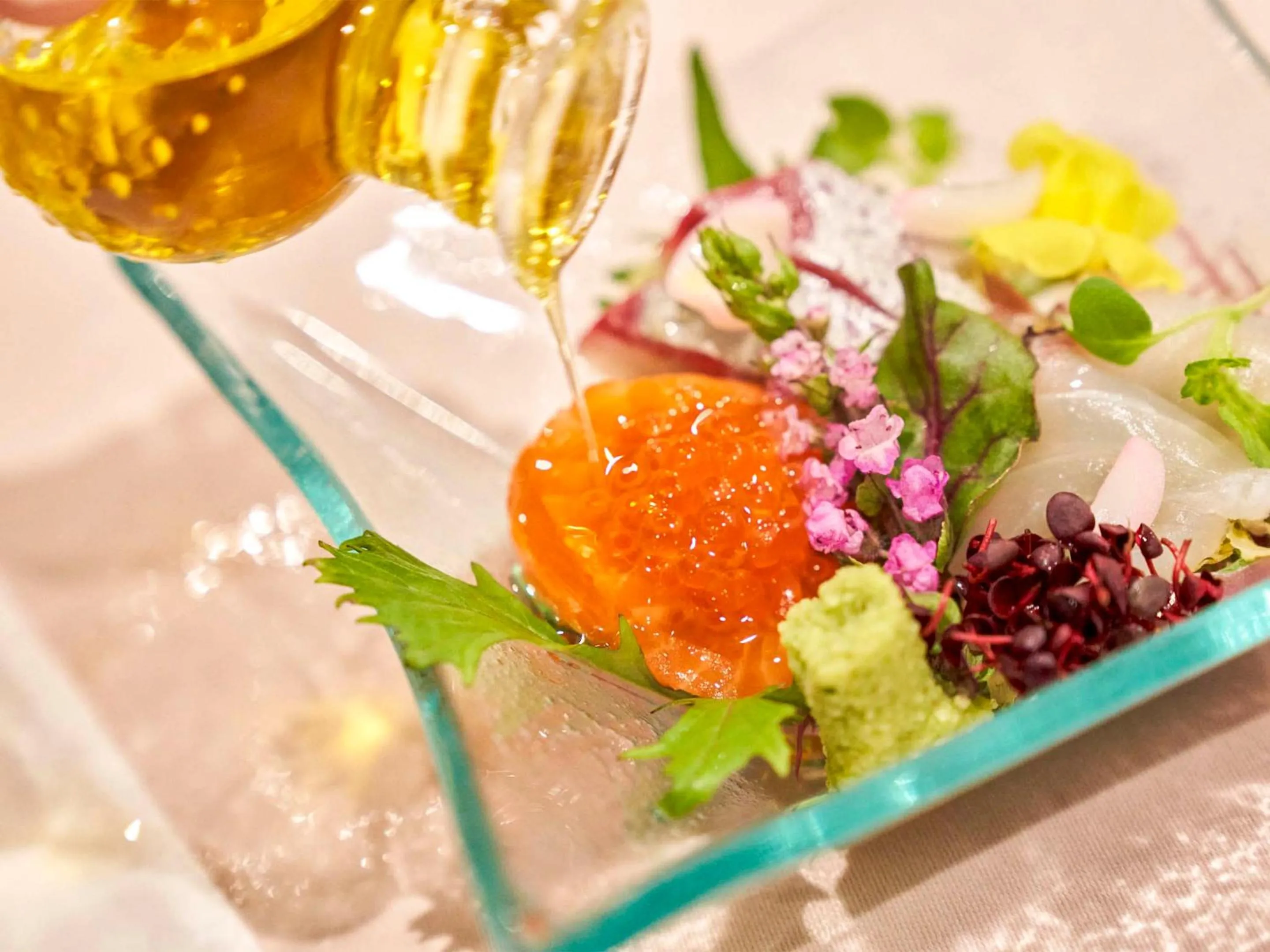 Dinner in Kameyama Onsen Hotel