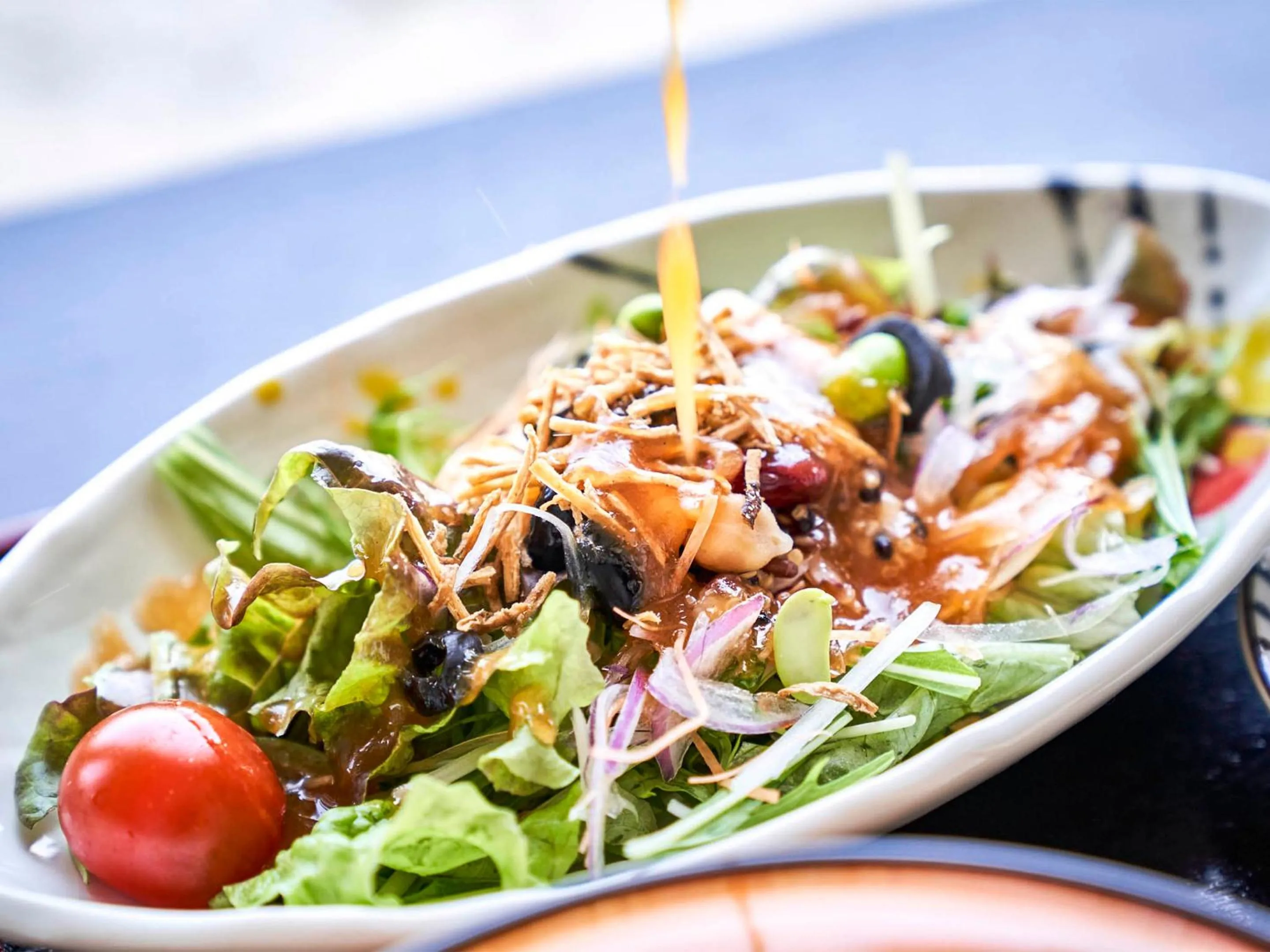 Food close-up in Kameyama Onsen Hotel