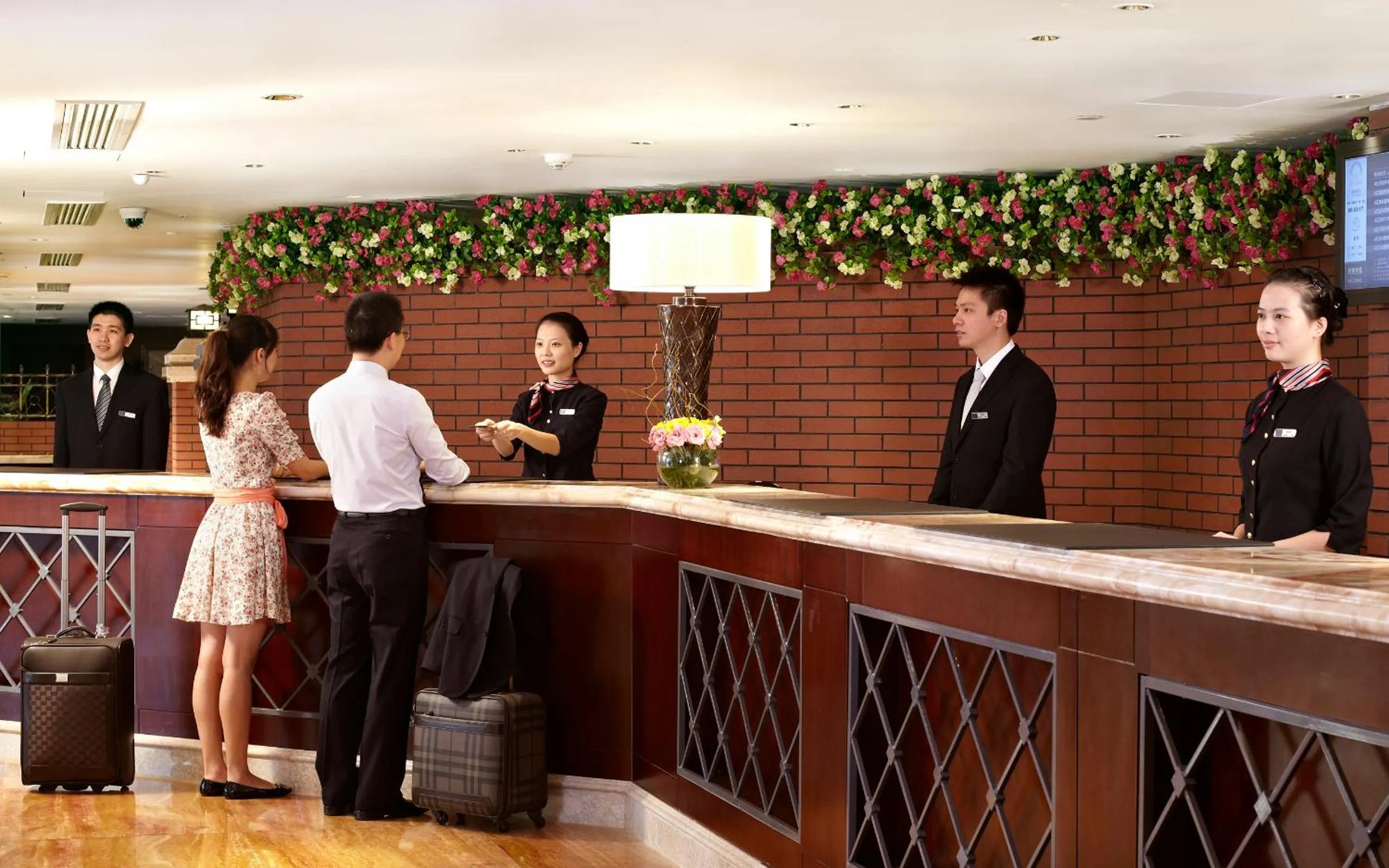 Lobby or reception in City Hotel Xiamen-Free Welcome Fruits