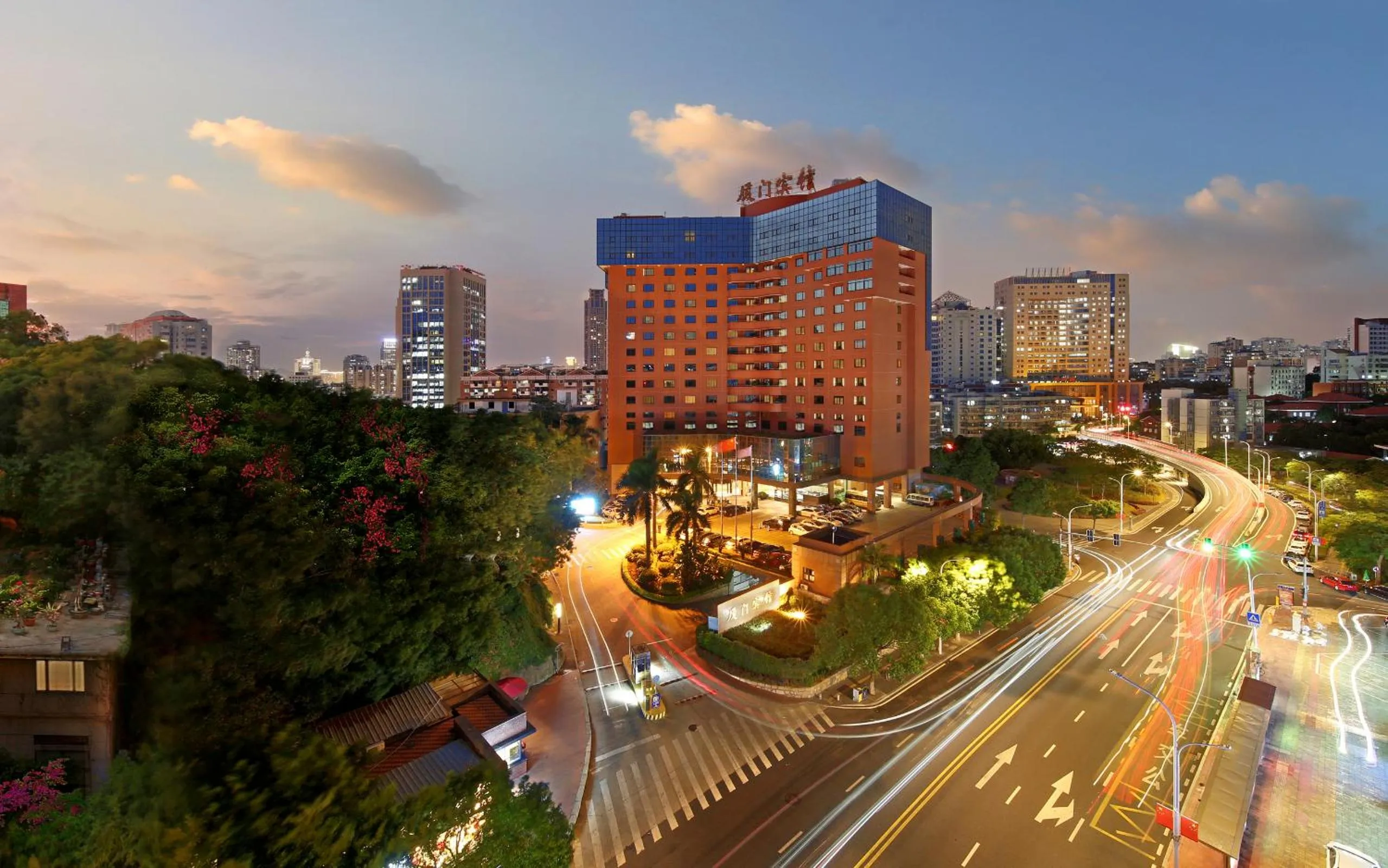 Bird's eye view in City Hotel Xiamen-Free Welcome Fruits
