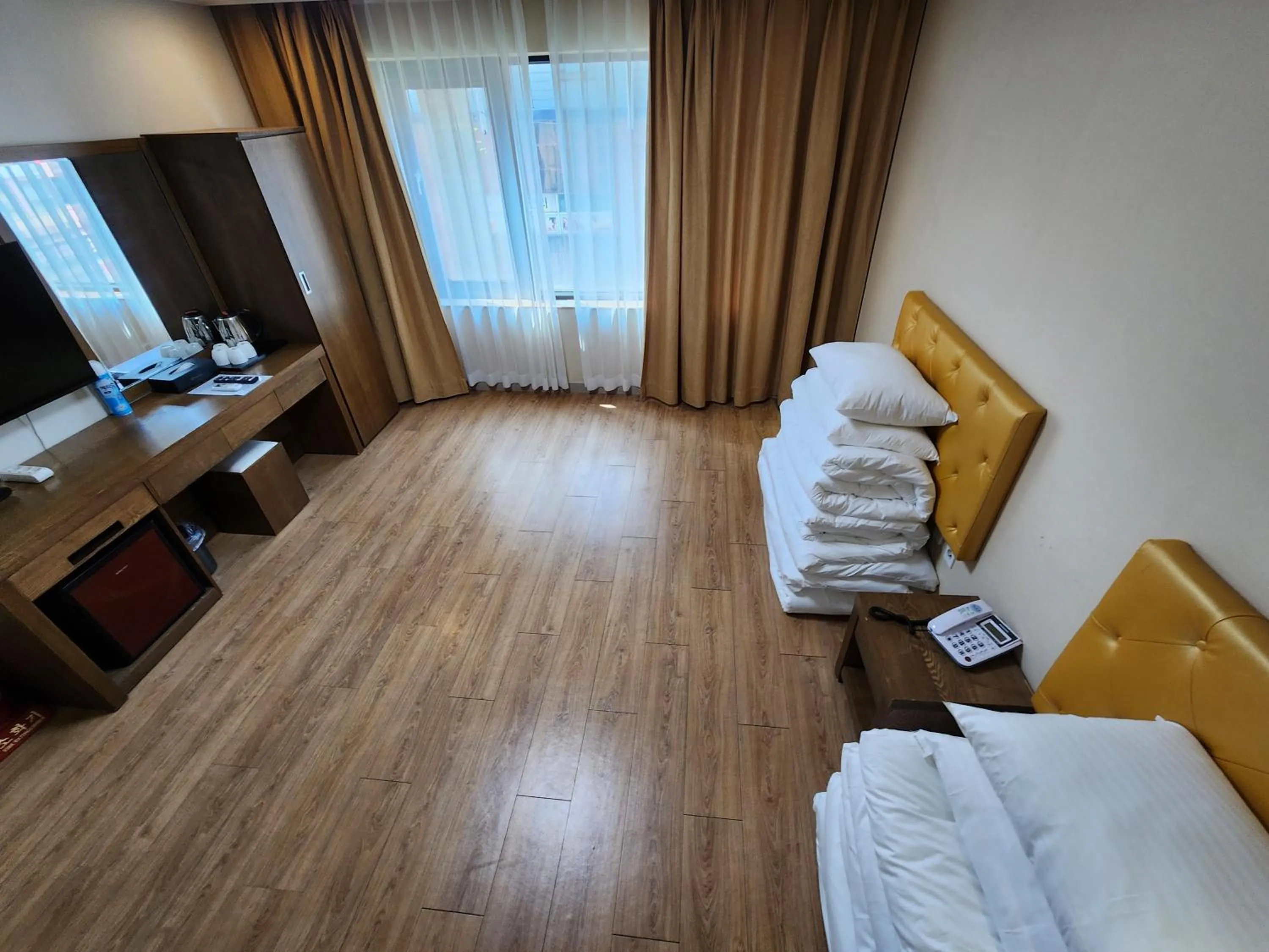 Bedroom, Bed in Hotel Haema