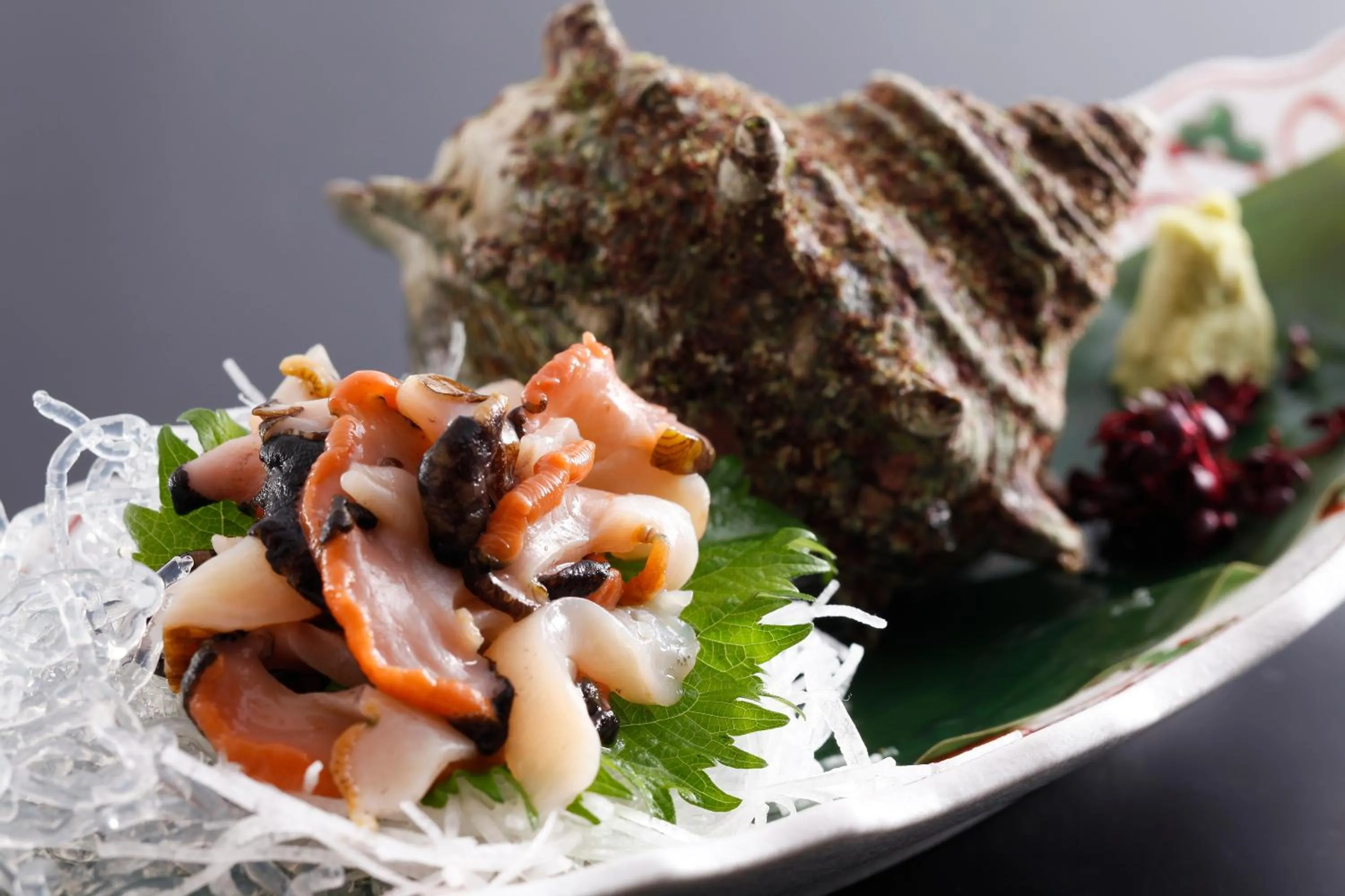 Food close-up in Sun Urashima Yuki no Sato