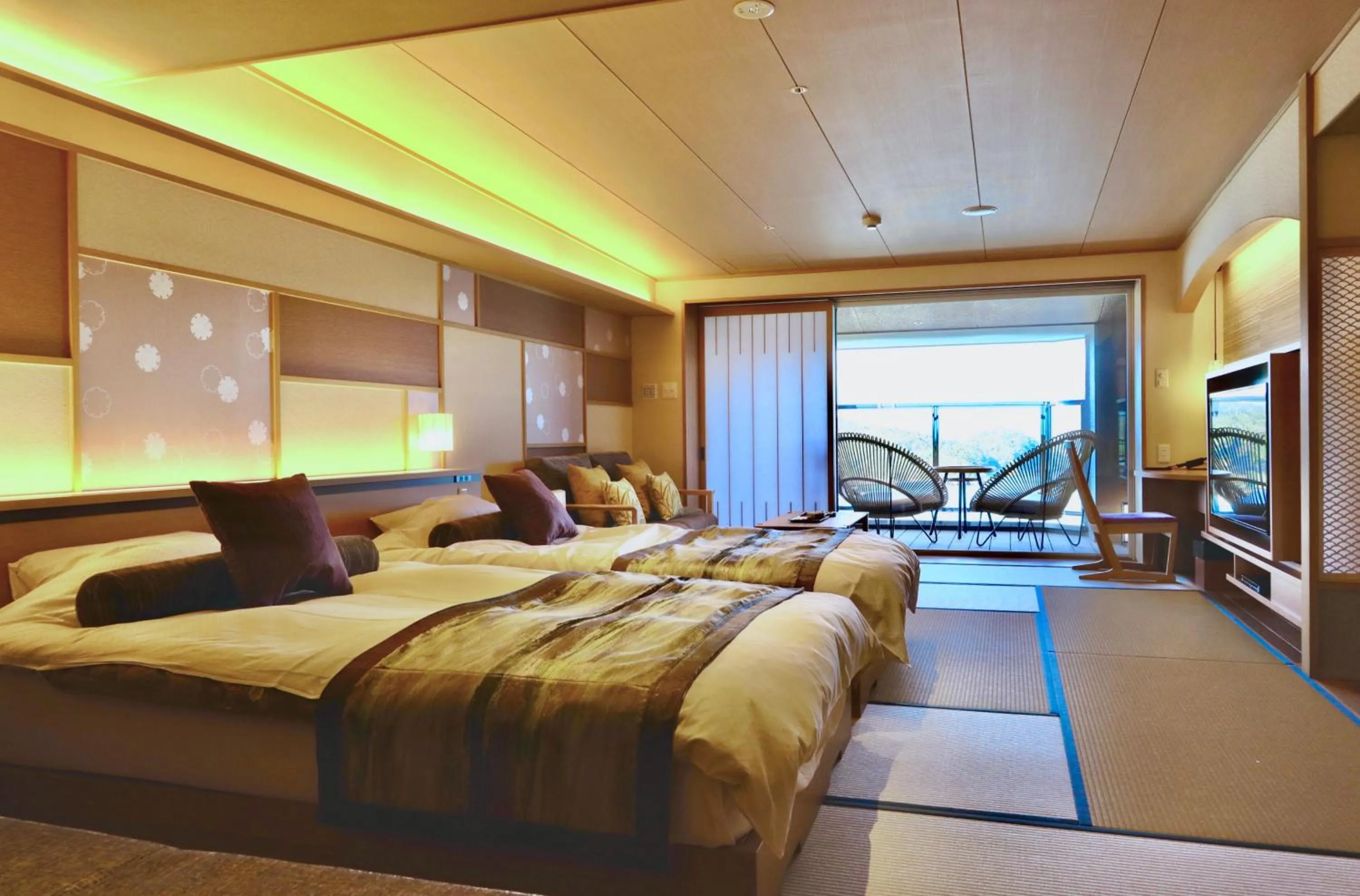 Bed in Sun Urashima Yuki no Sato