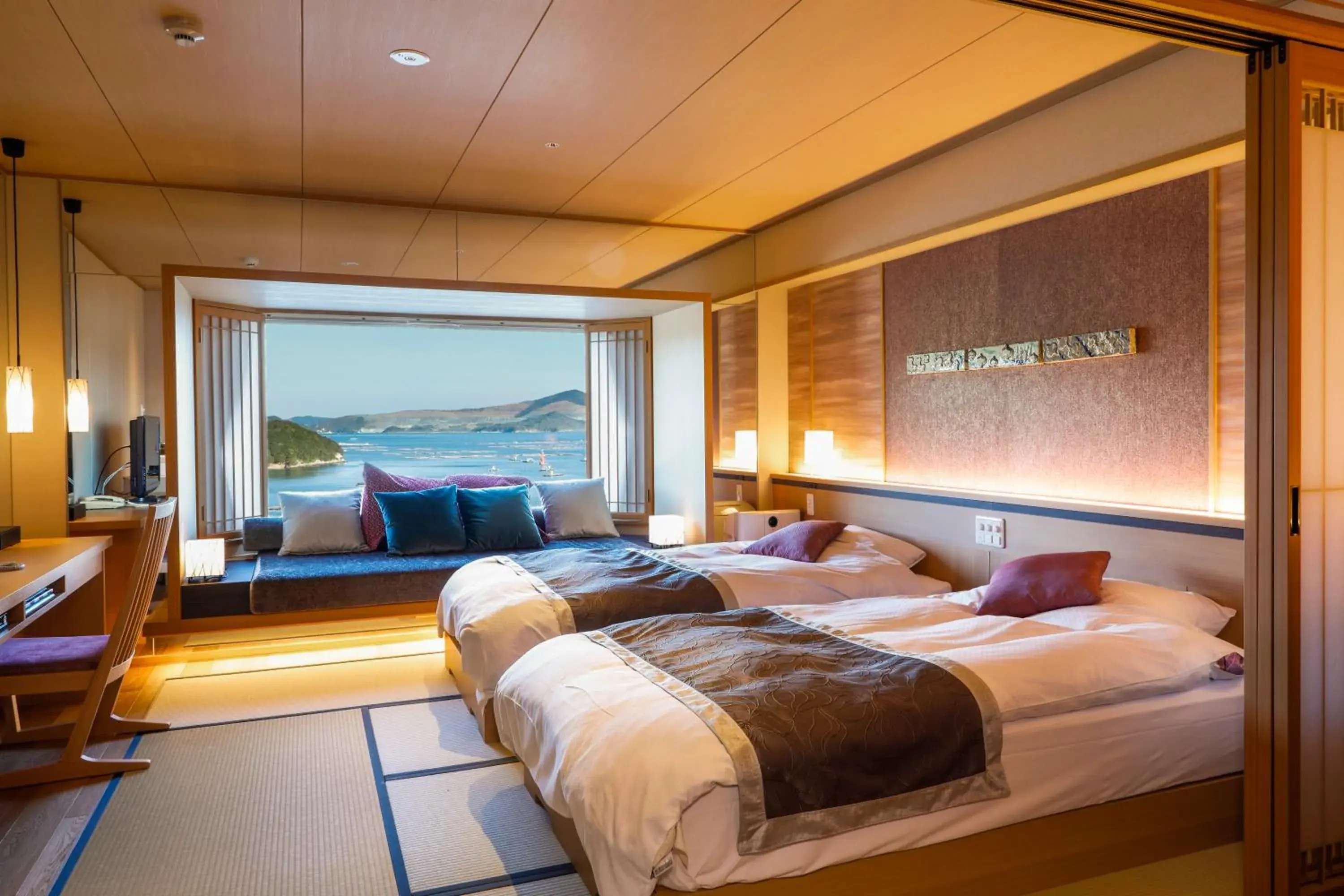 Twin Room with Shower in Sun Urashima Yuki no Sato Twin Room with Shower in Sun Urashima Yuki no Sato