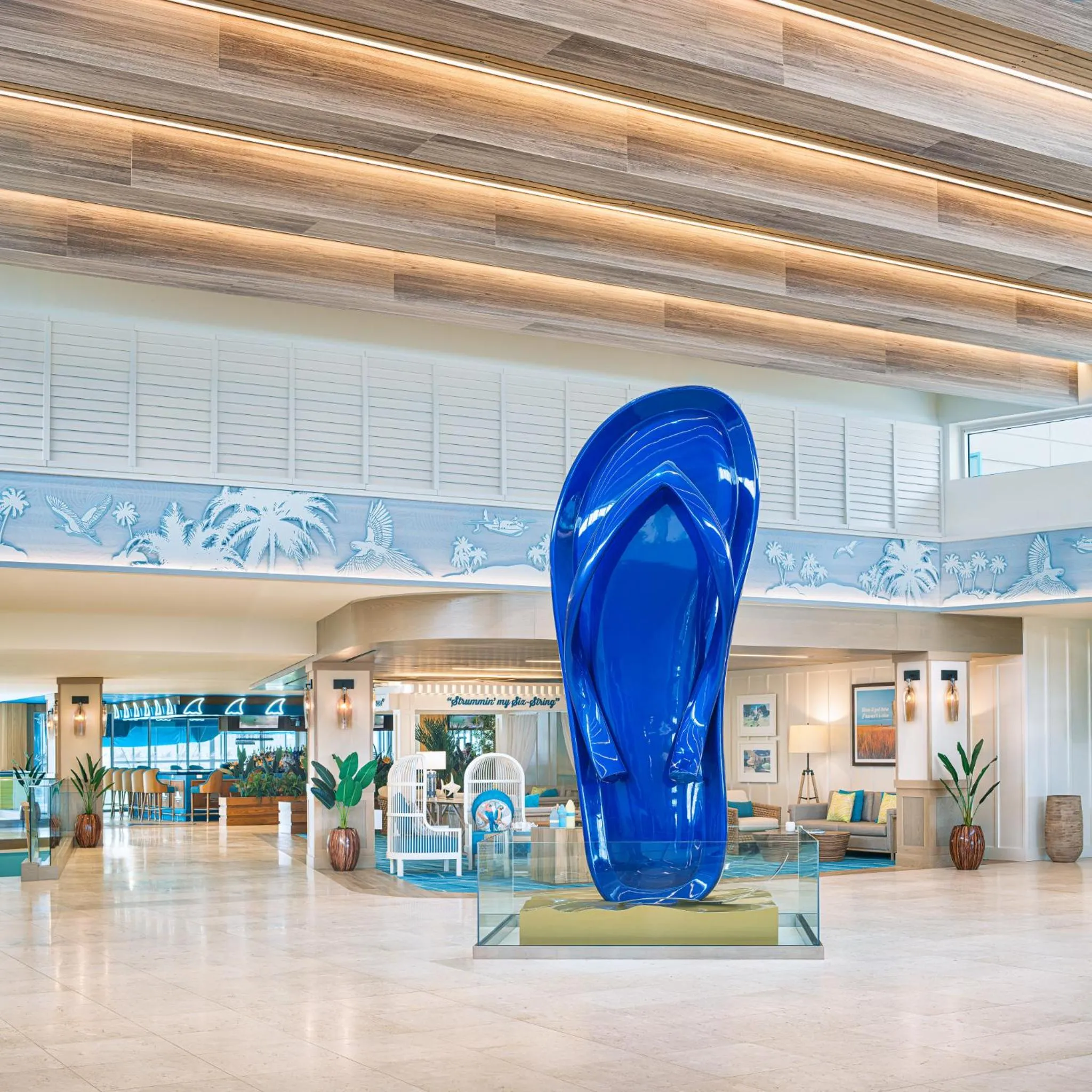 Lobby or reception in Margaritaville Hotel Kansas City