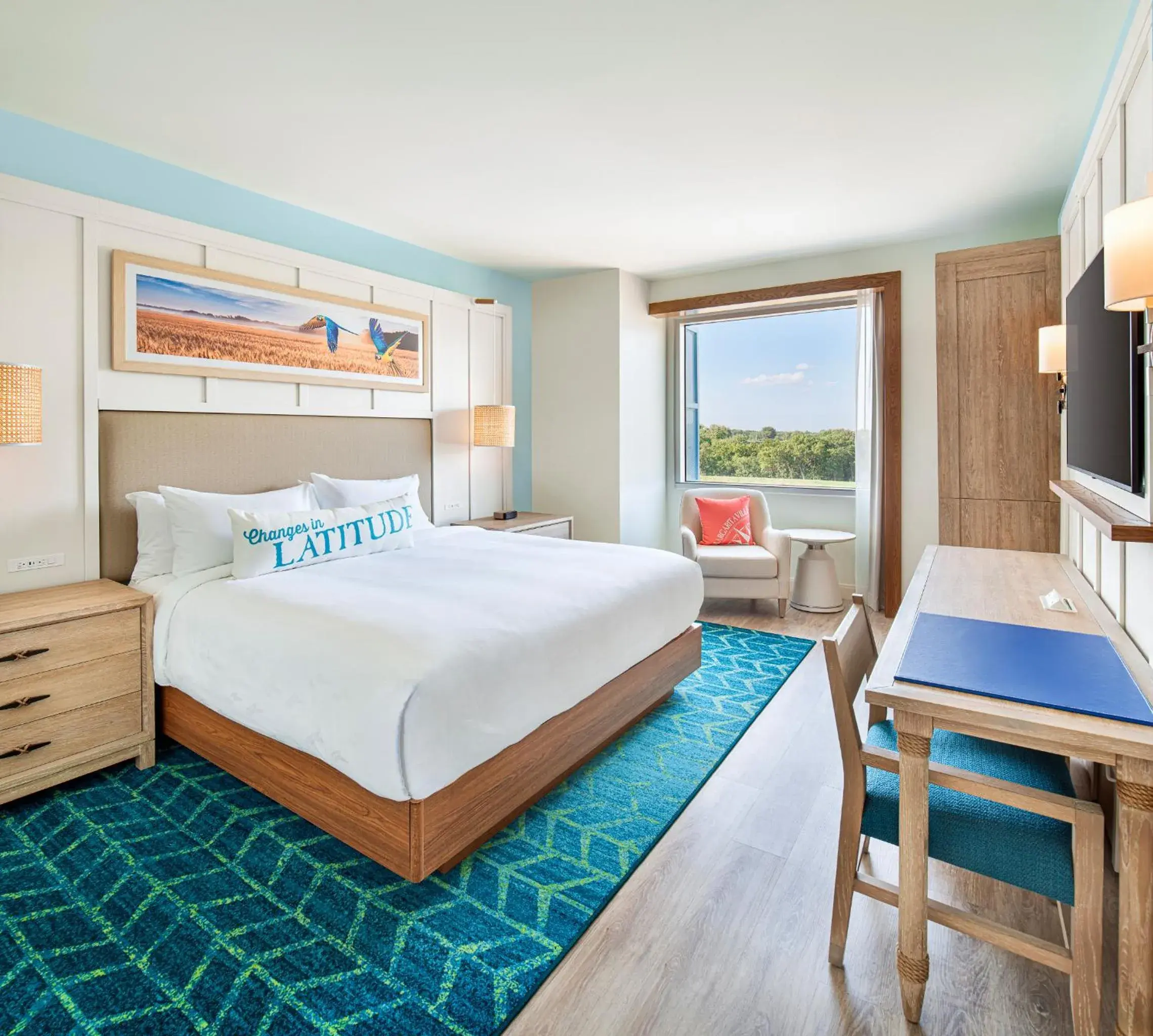 Bed in Margaritaville Hotel Kansas City Bed in Margaritaville Hotel Kansas City