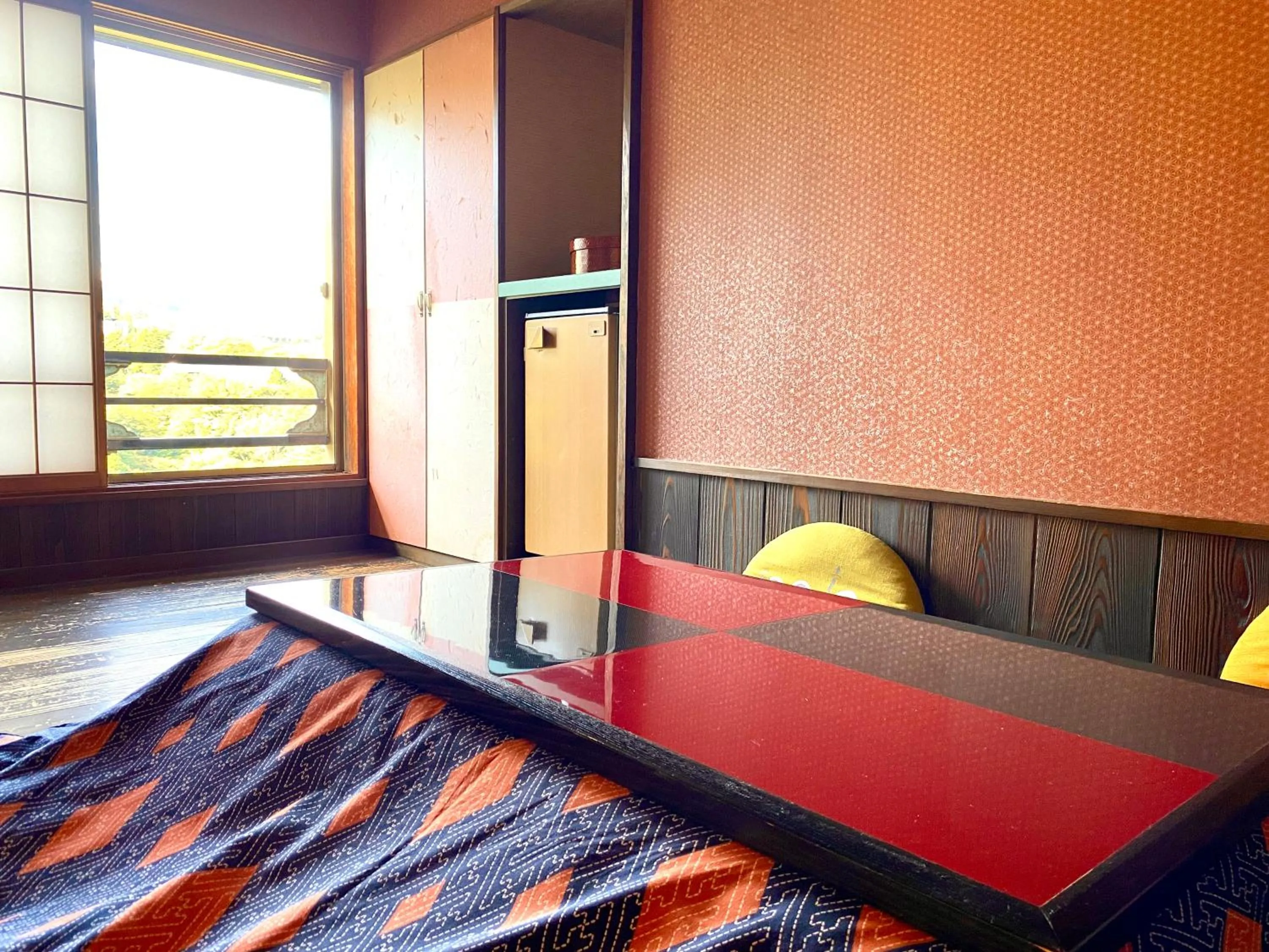 Photo of the whole room, Bed in Musashino Bekkan