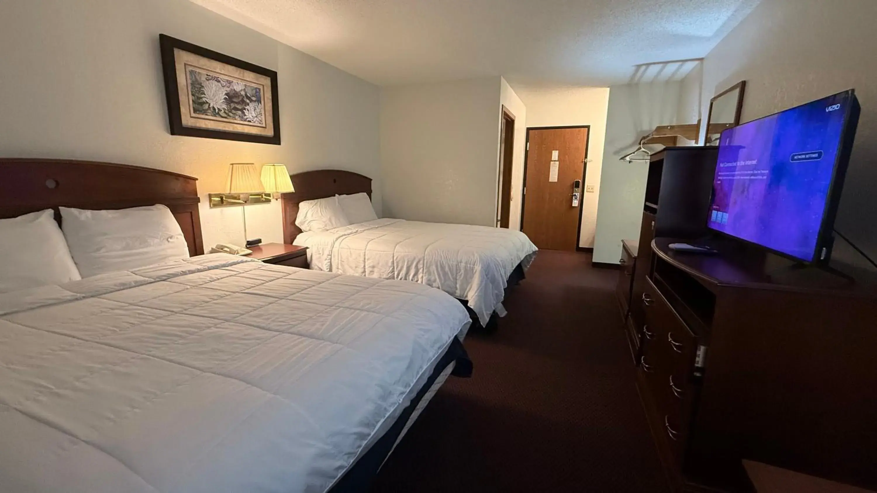 Queen Room in clarion hometown inn Queen Room in clarion hometown inn