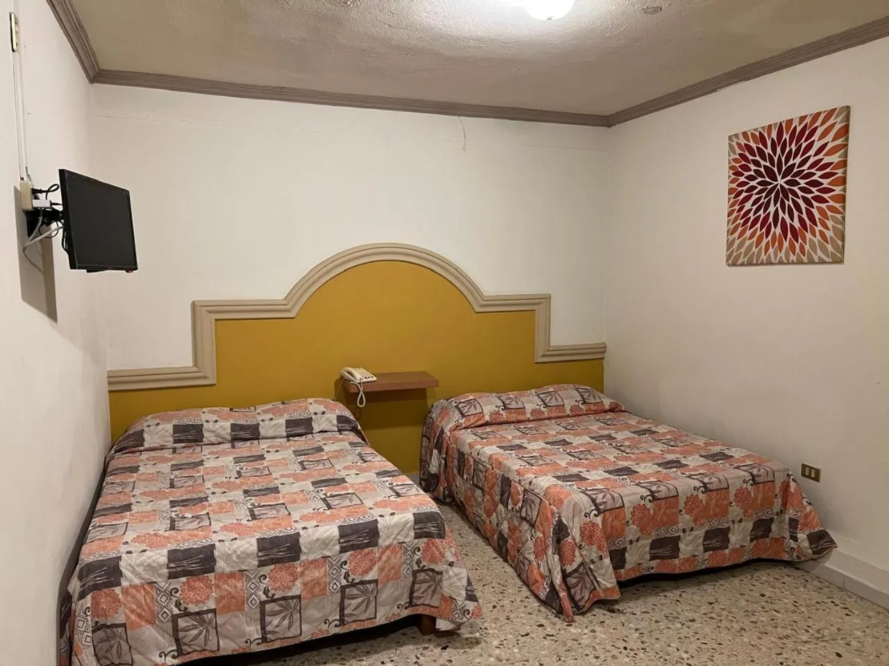 Bed in Hotel y Restaurant Real Plaza Jacona