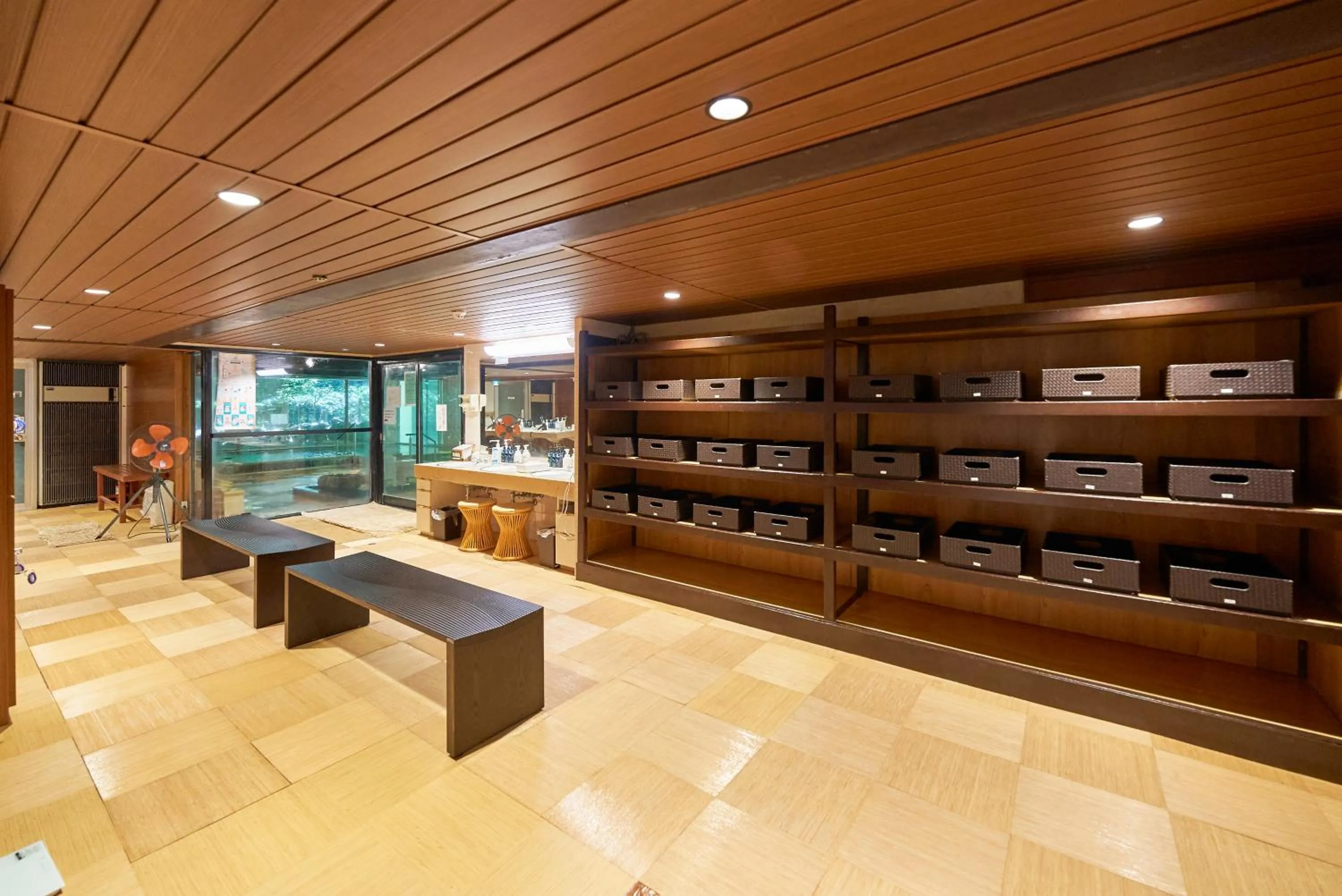 Hot Spring Bath in Hakone Yumoto hotel