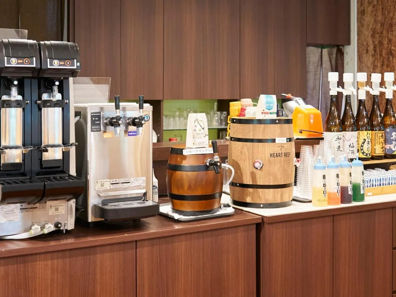 Food and drinks in Hakone Yumoto hotel