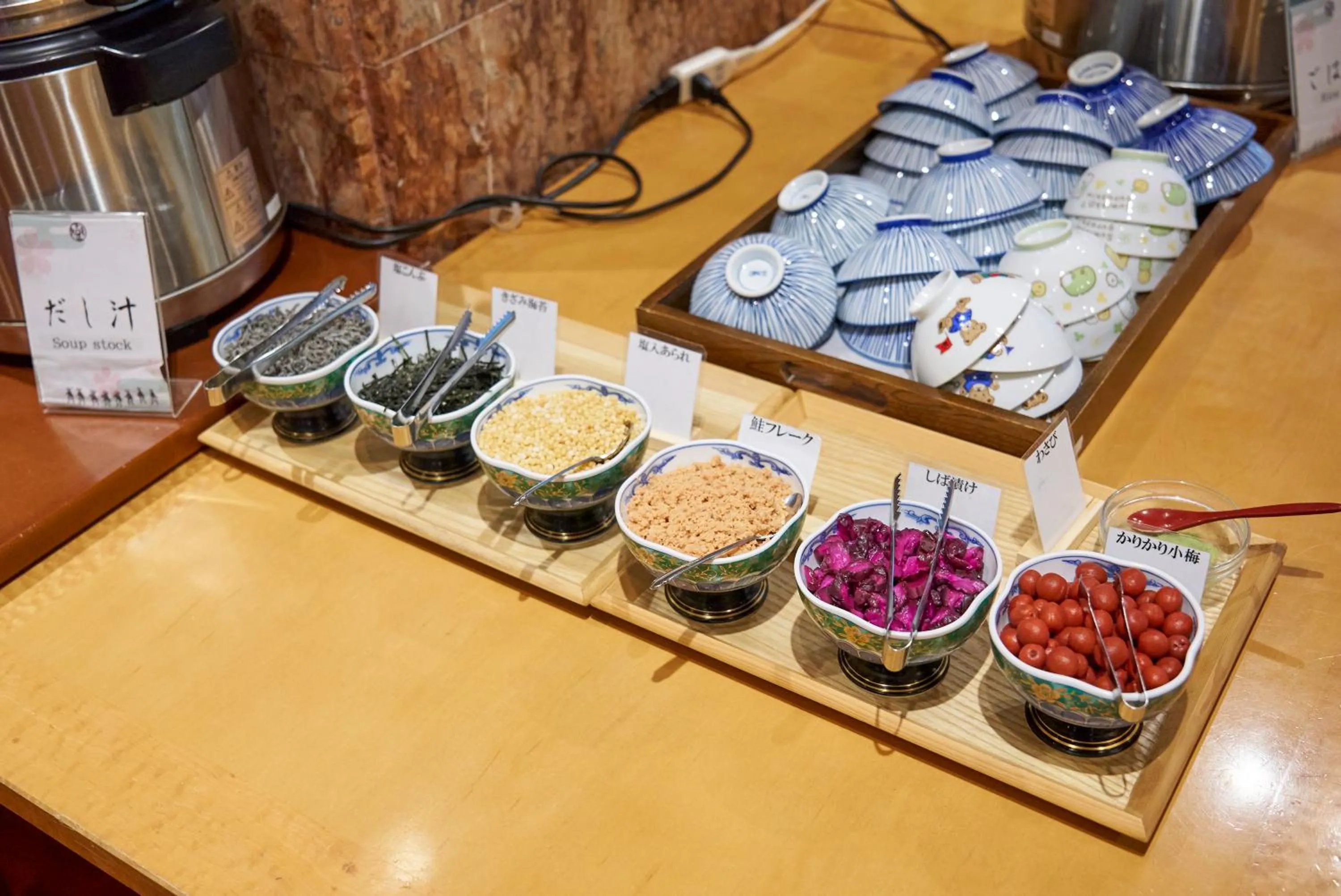 Breakfast in Hakone Yumoto hotel