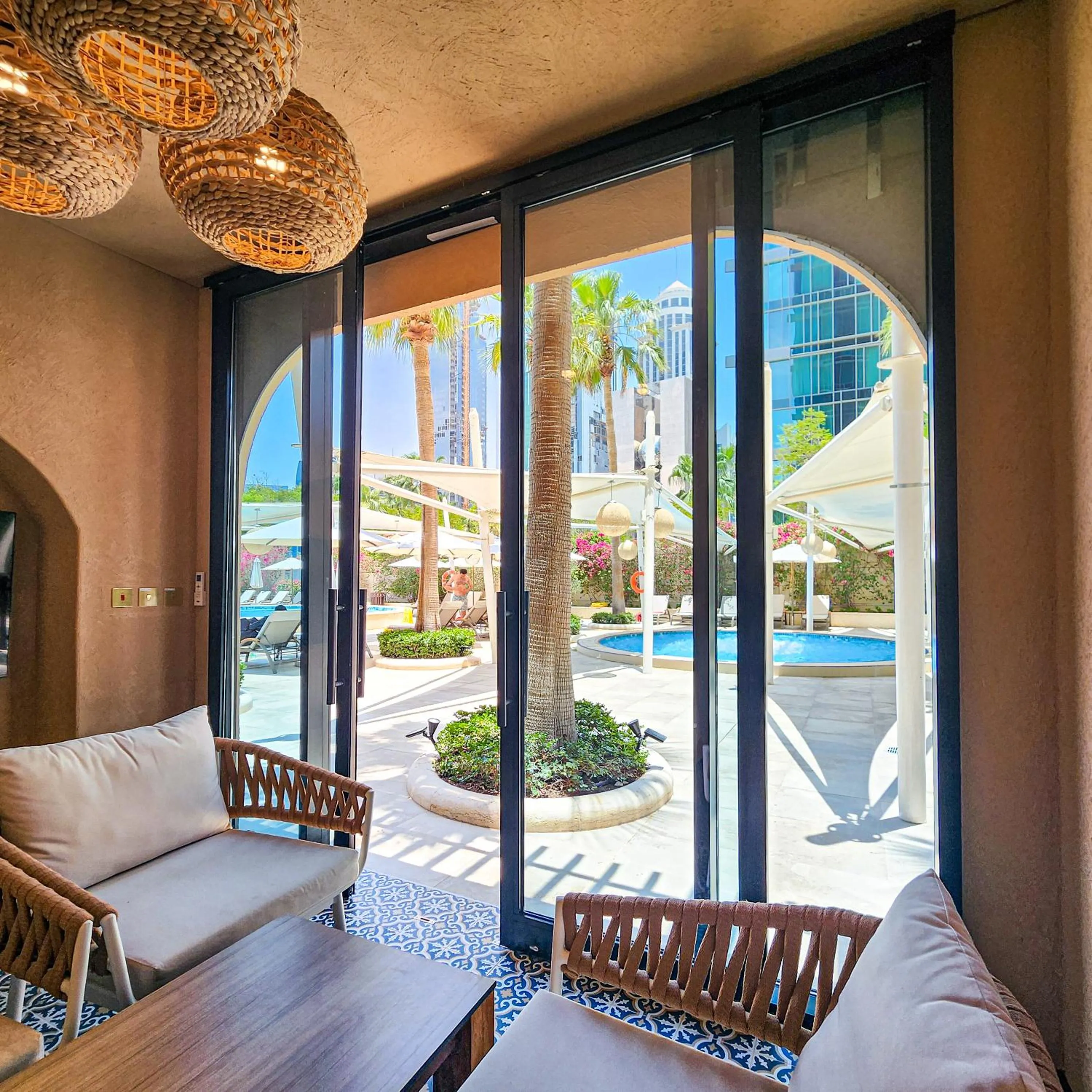 Restaurant/places to eat in City Centre Rotana Doha