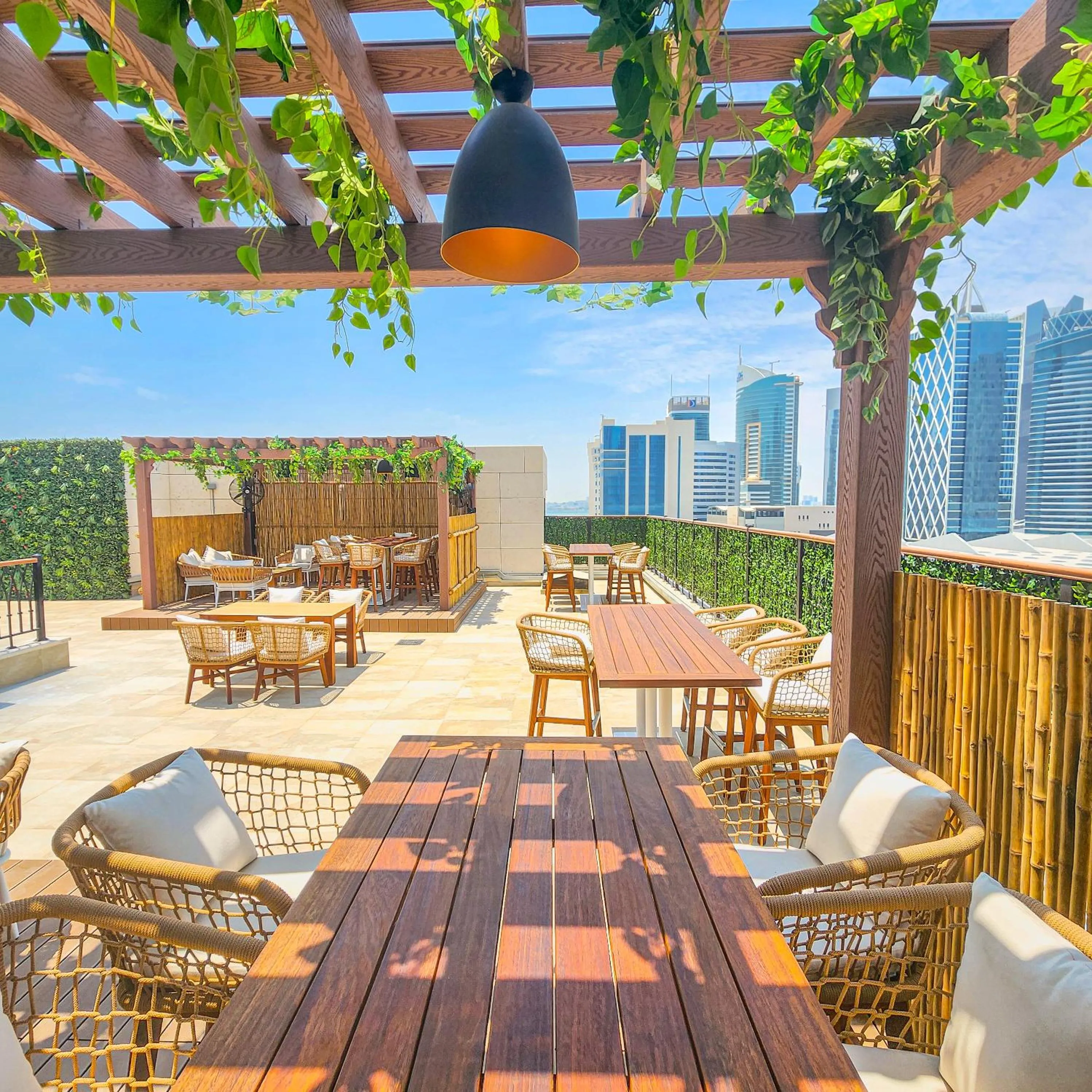 Restaurant/places to eat in City Centre Rotana Doha