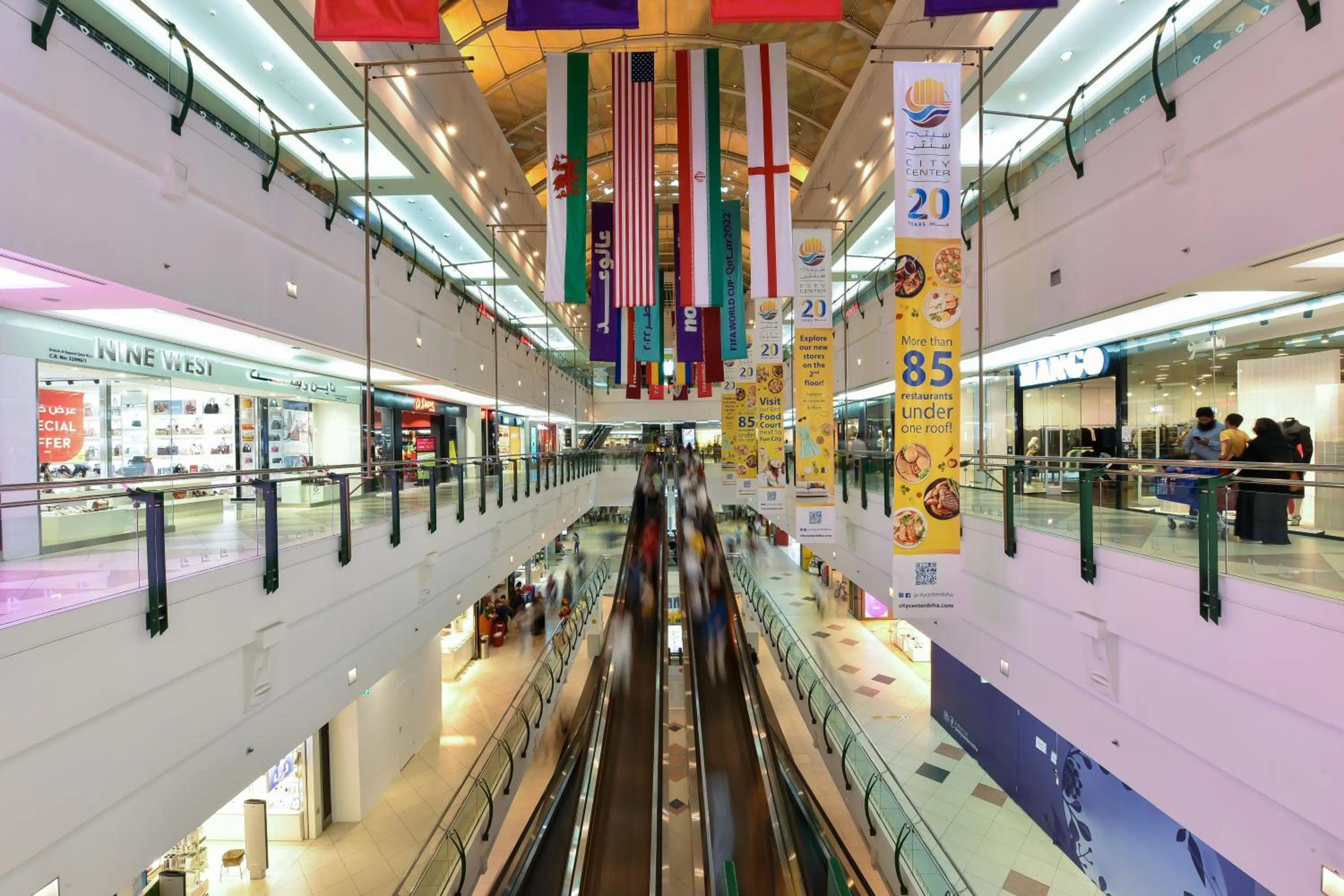 Shopping Area in City Centre Rotana Doha