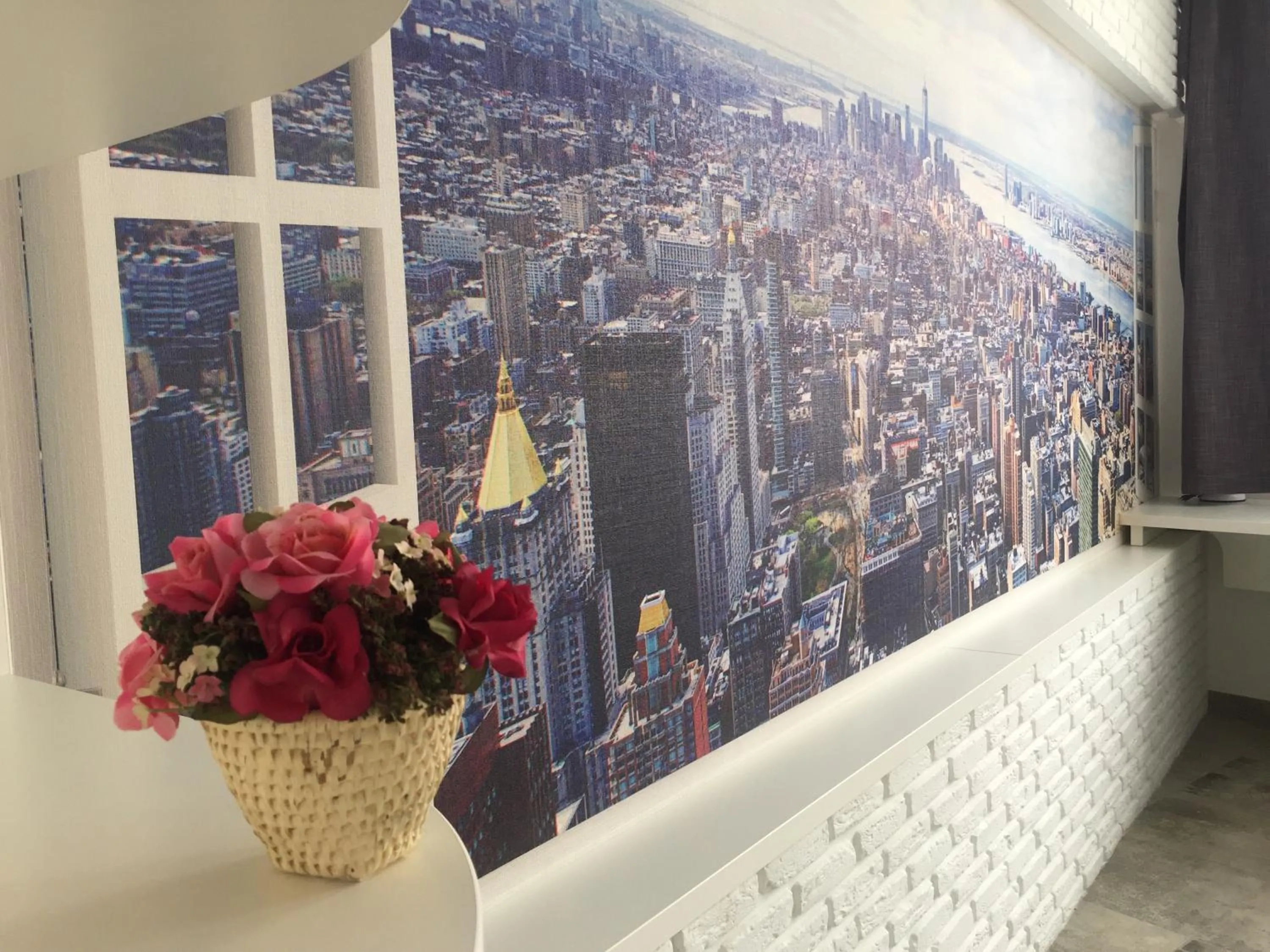 Decorative detail in SkyHome Mini-hotel