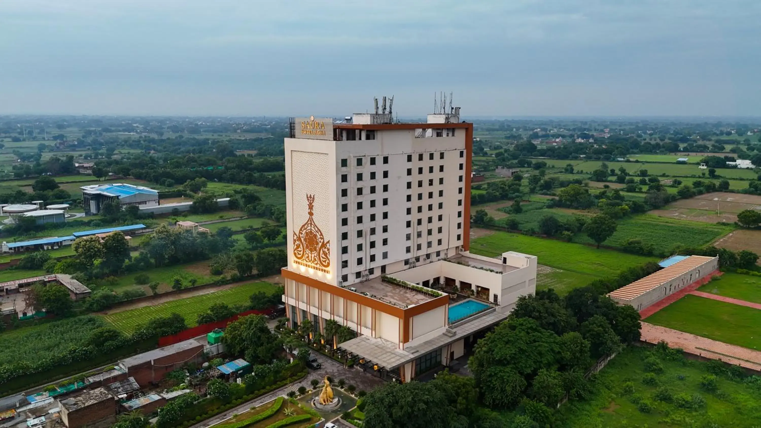 Property building in Saura Hotel, Agra - A Club Mahindra Associate Property building in Saura Hotel, Agra - A Club Mahindra Associate