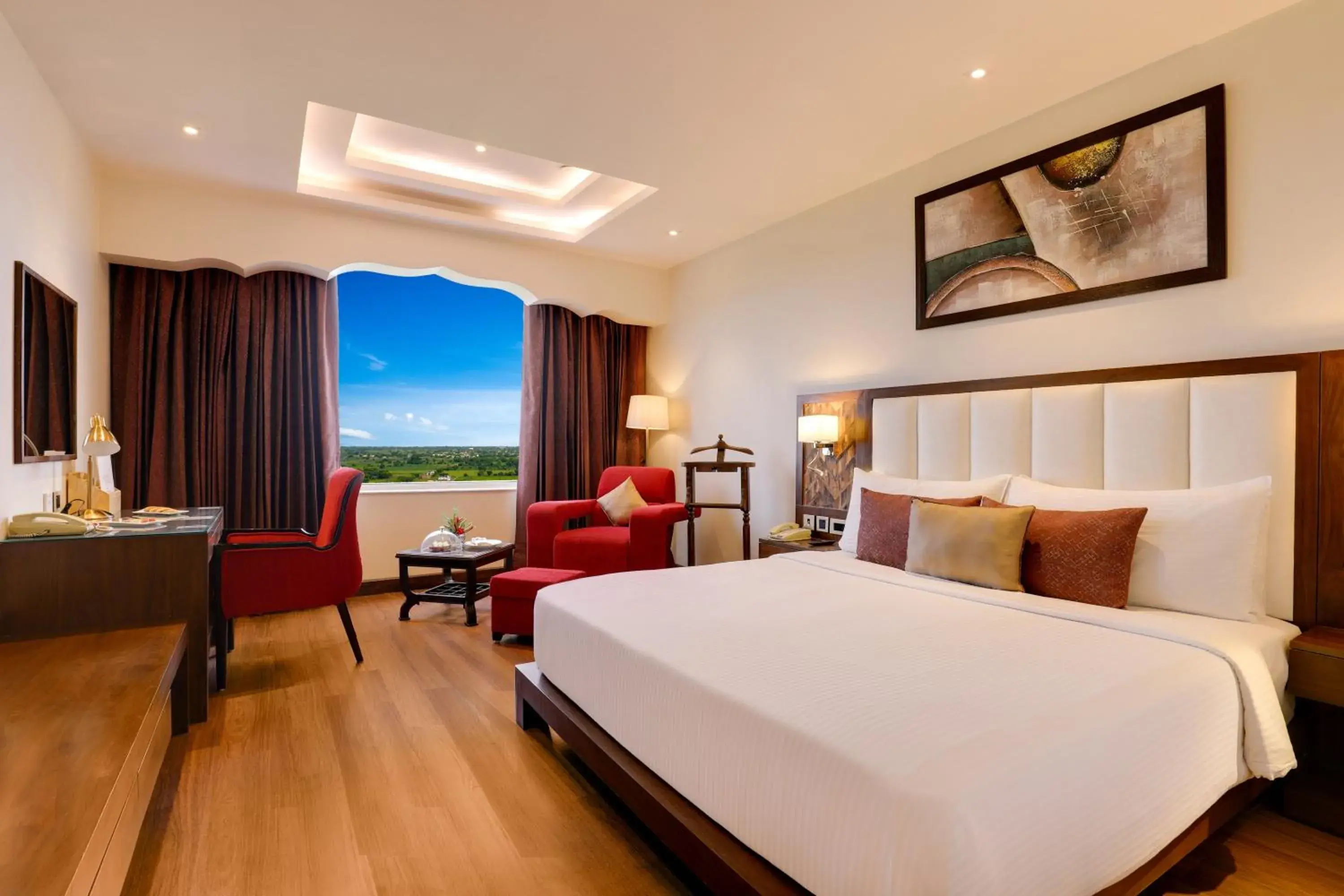 Bed in Saura Hotel, Agra - A Club Mahindra Associate Bed in Saura Hotel, Agra - A Club Mahindra Associate