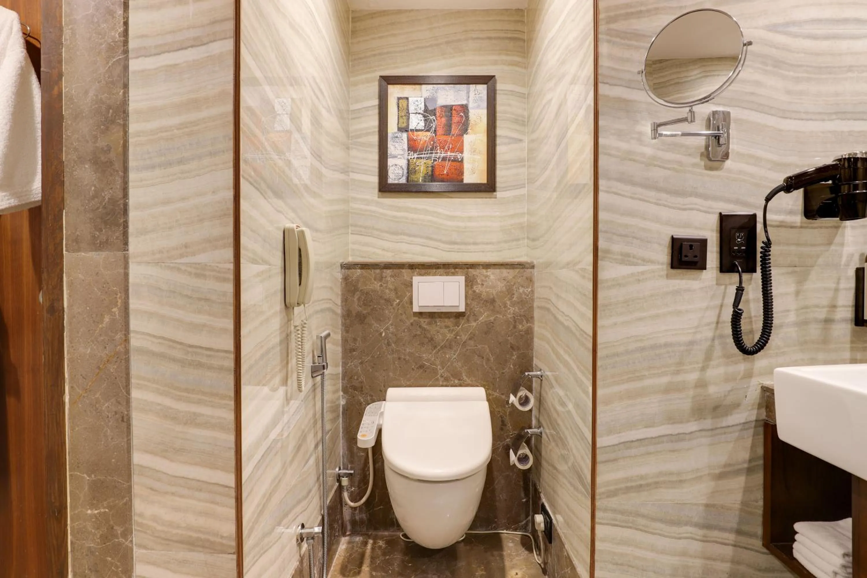 Toilet in Saura Hotel, Agra - A Club Mahindra Associate