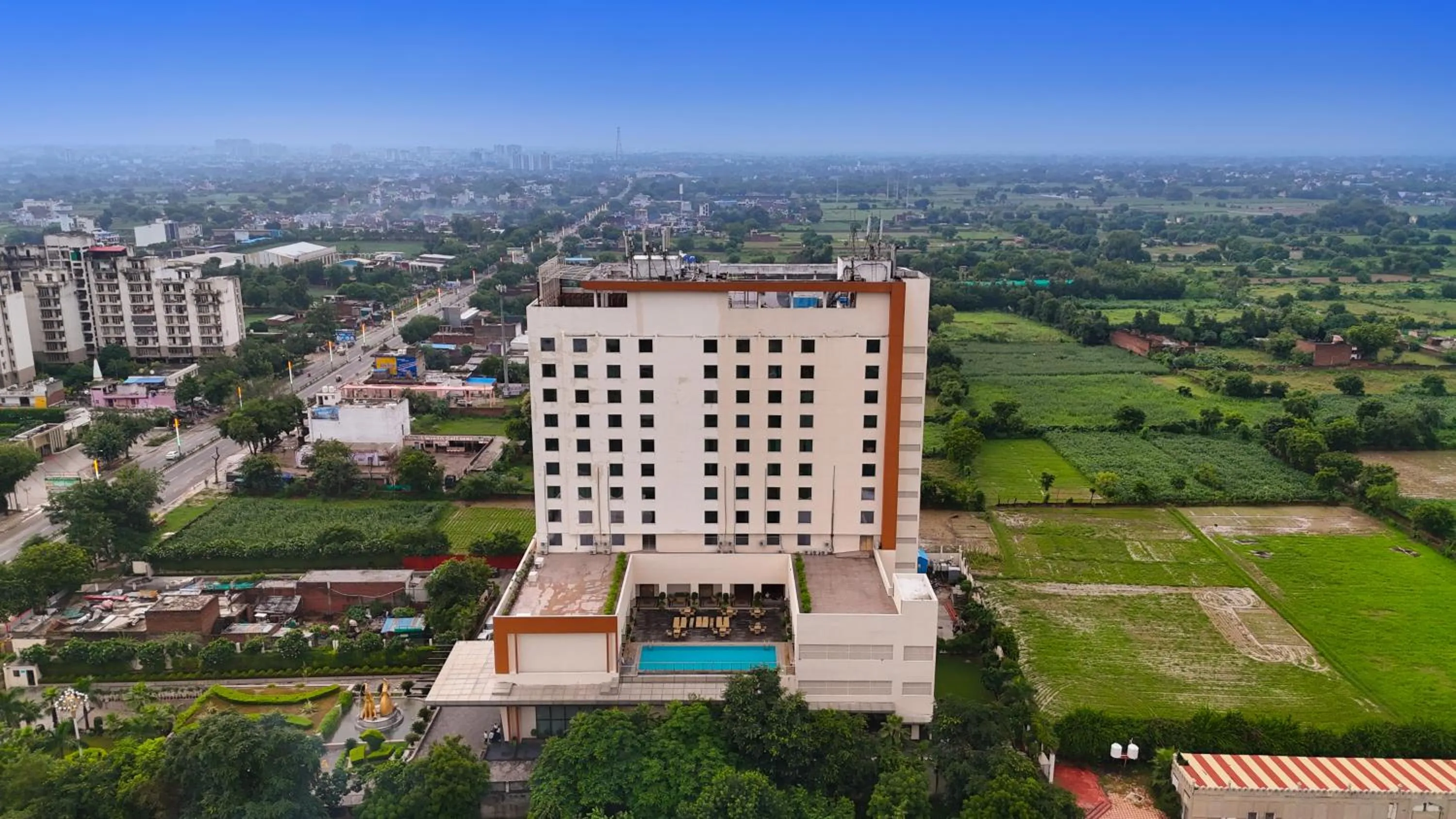 Property building in Saura Hotel, Agra - A Club Mahindra Associate