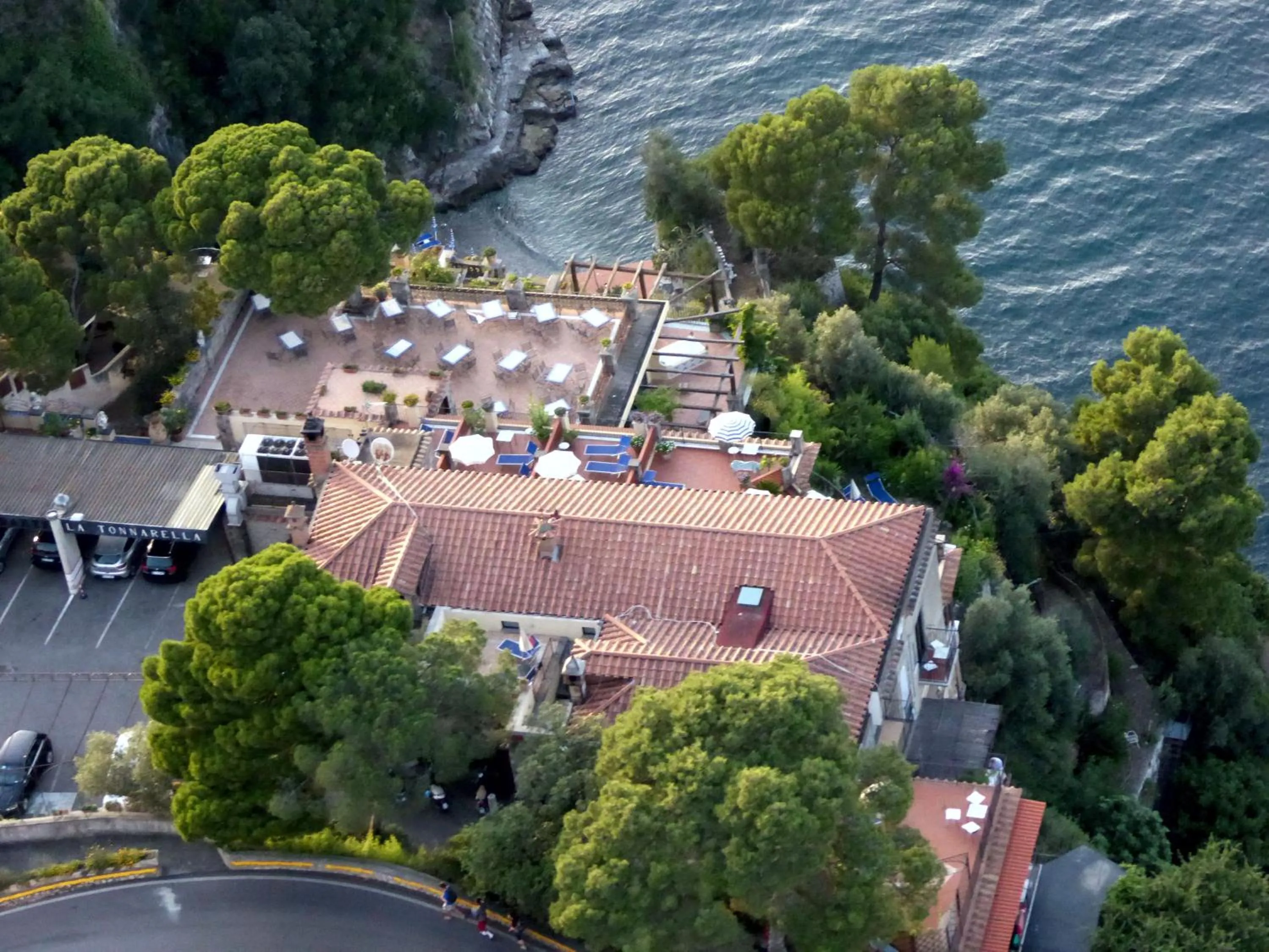 Bird's eye view in Hotel La Tonnarella