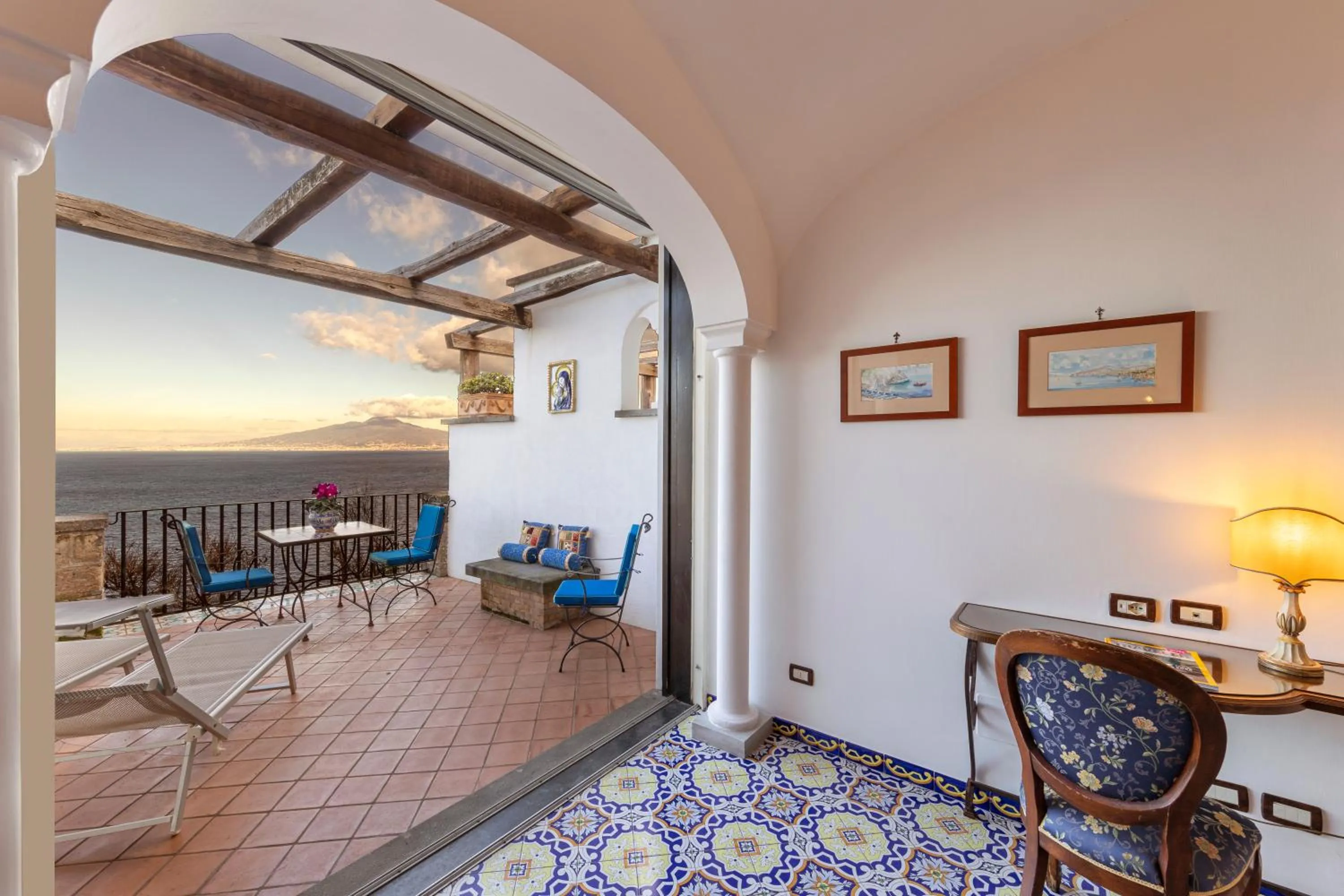 Balcony/Terrace in Hotel La Tonnarella