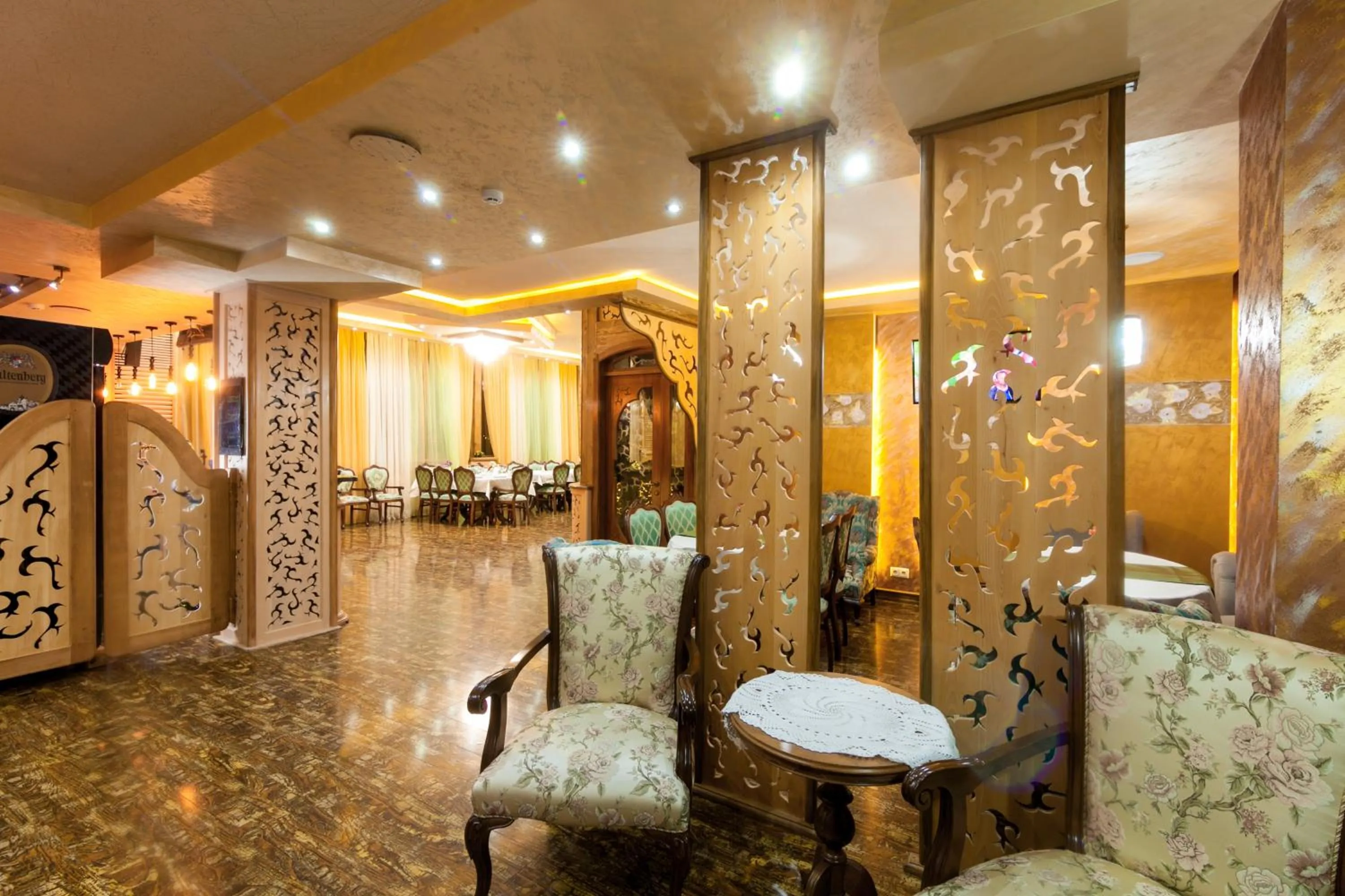 Decorative detail in Iberia Palace Hotel