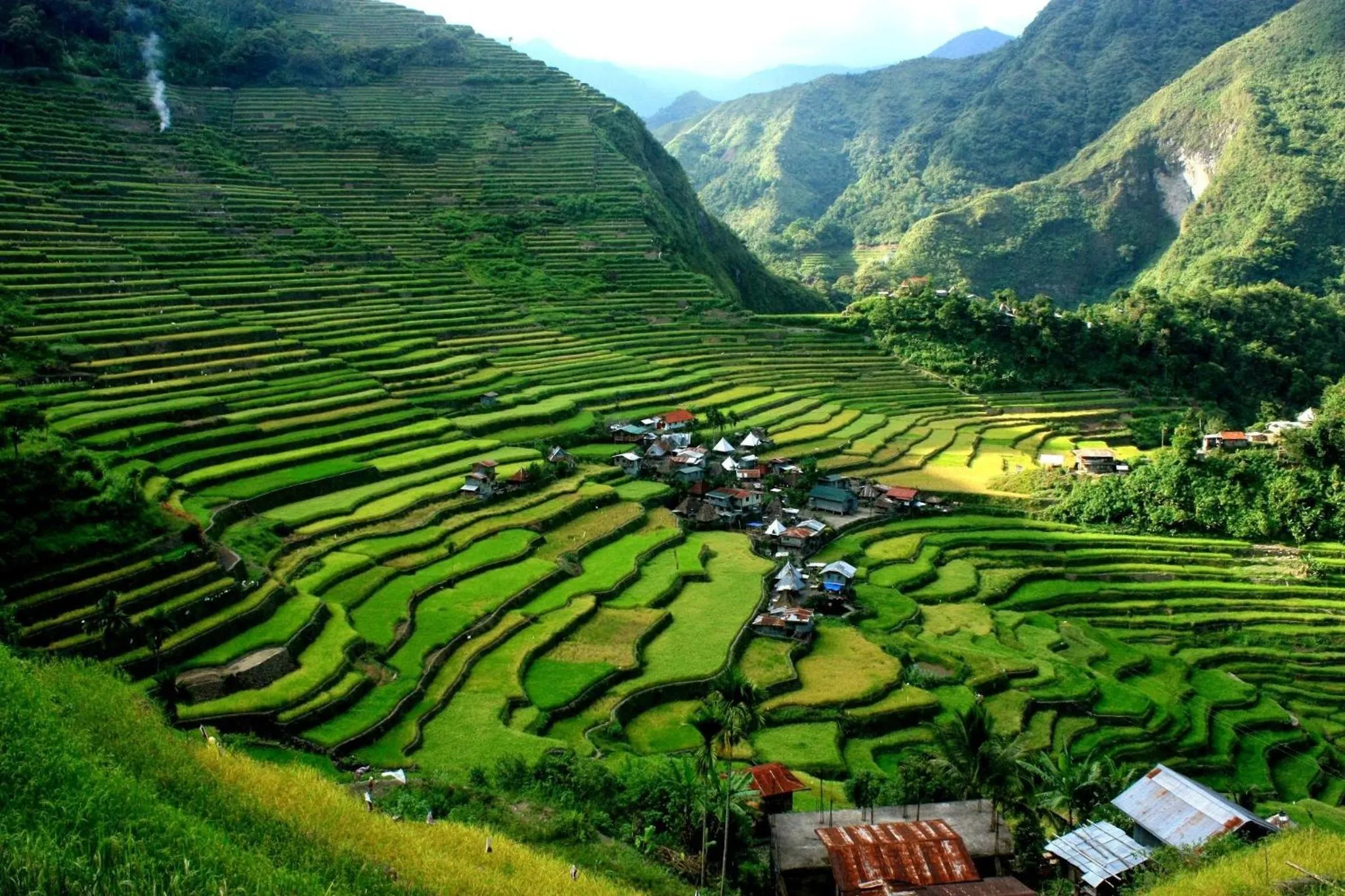 Facade/entrance in Batad Transient House