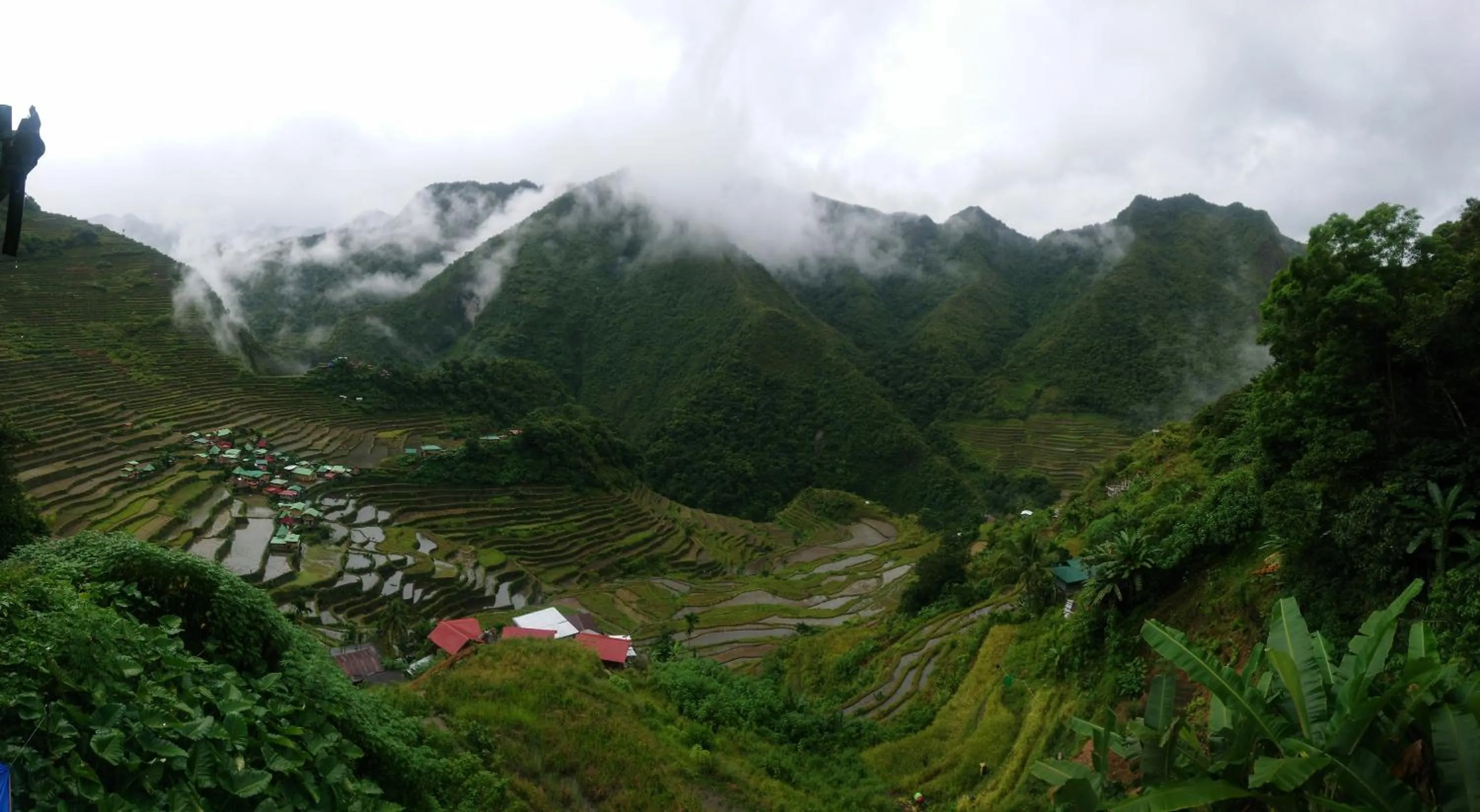 Facade/entrance in Batad Transient House