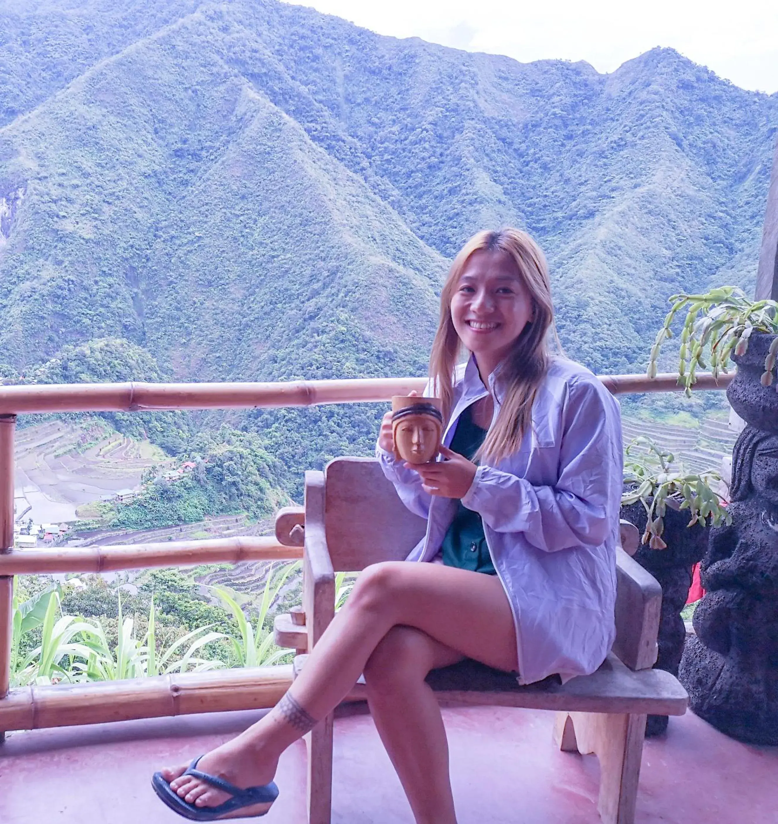 Mountain view in Batad Transient House Mountain view in Batad Transient House