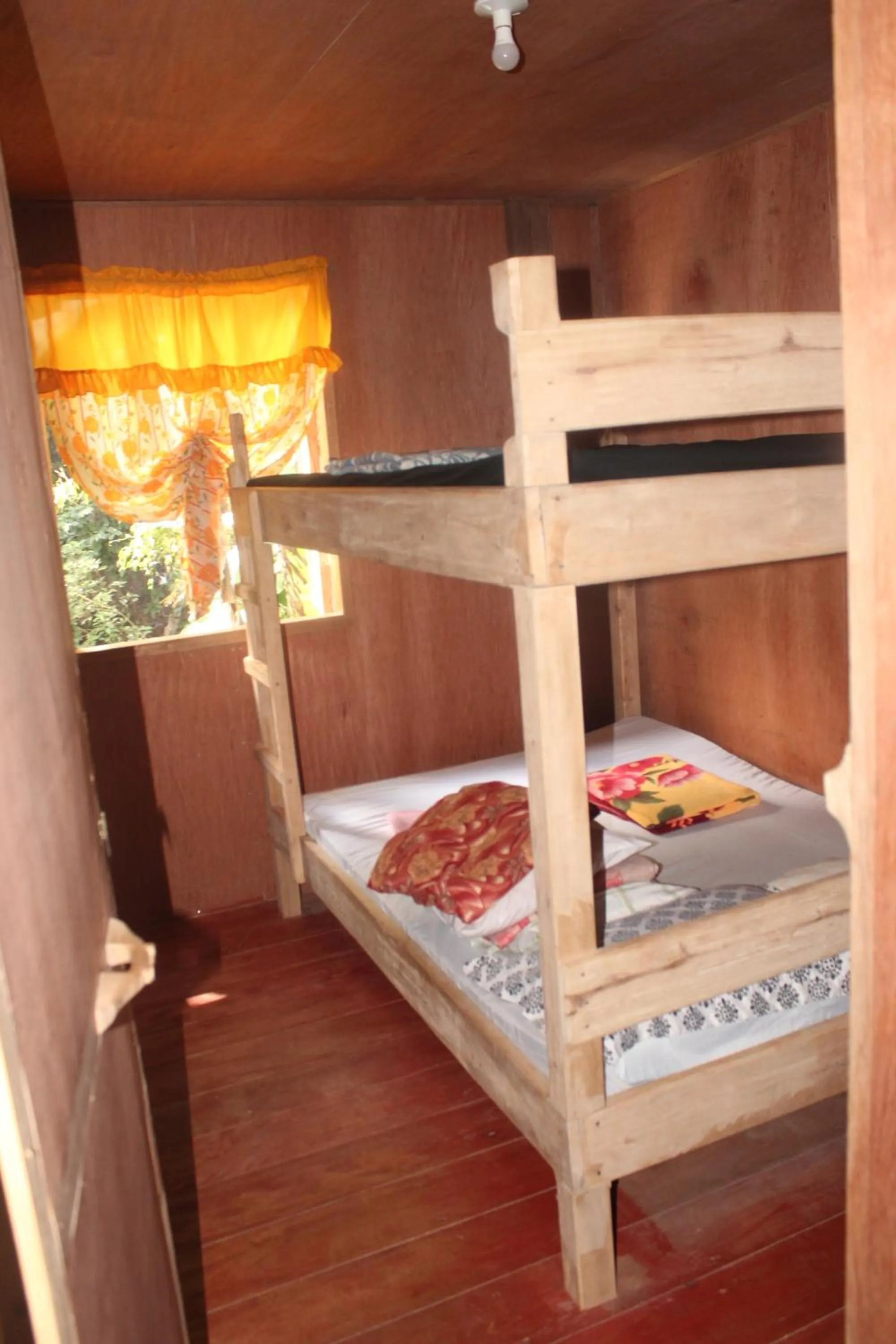 Bed in Batad Transient House
