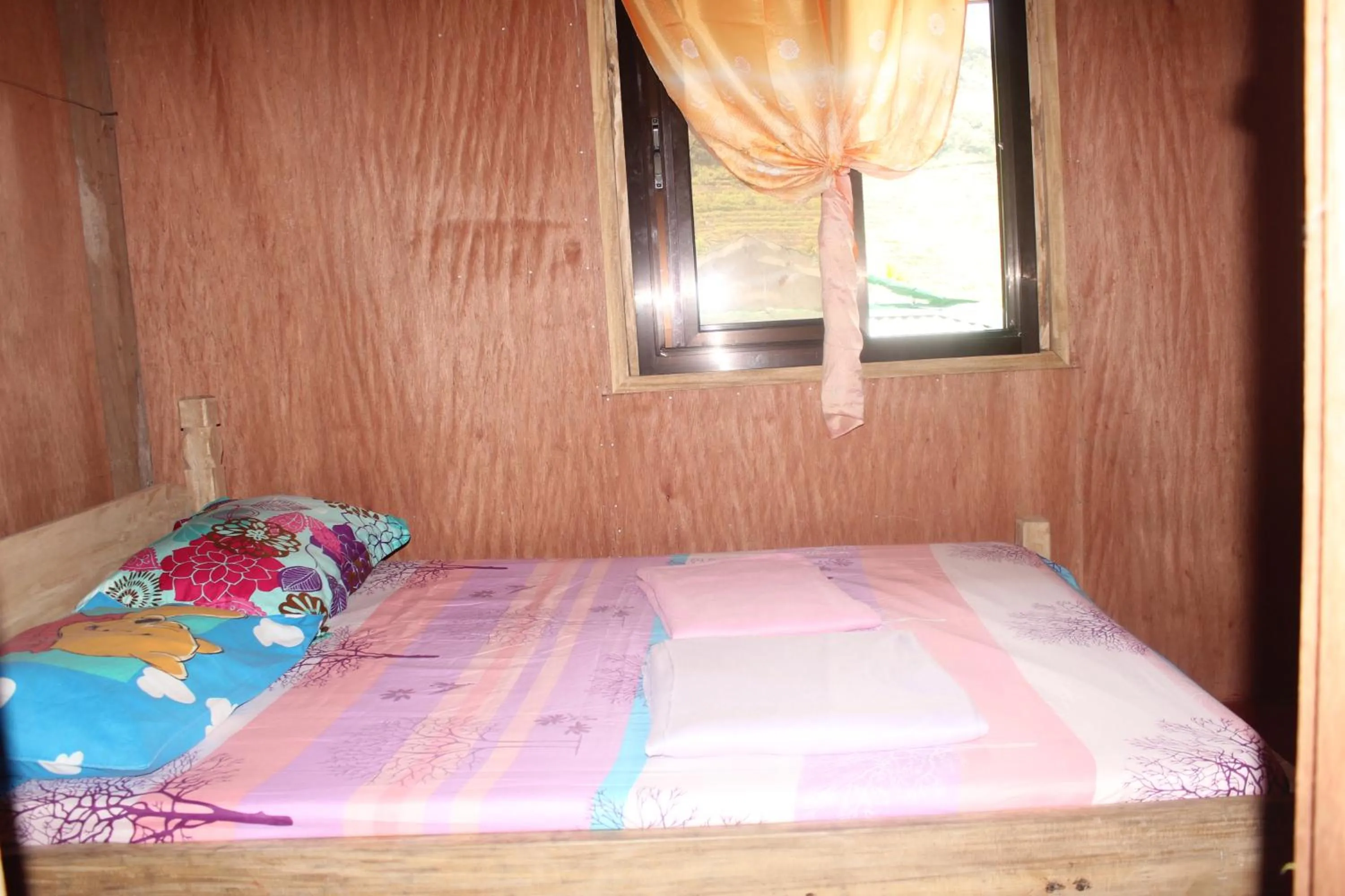 Bed in Batad Transient House