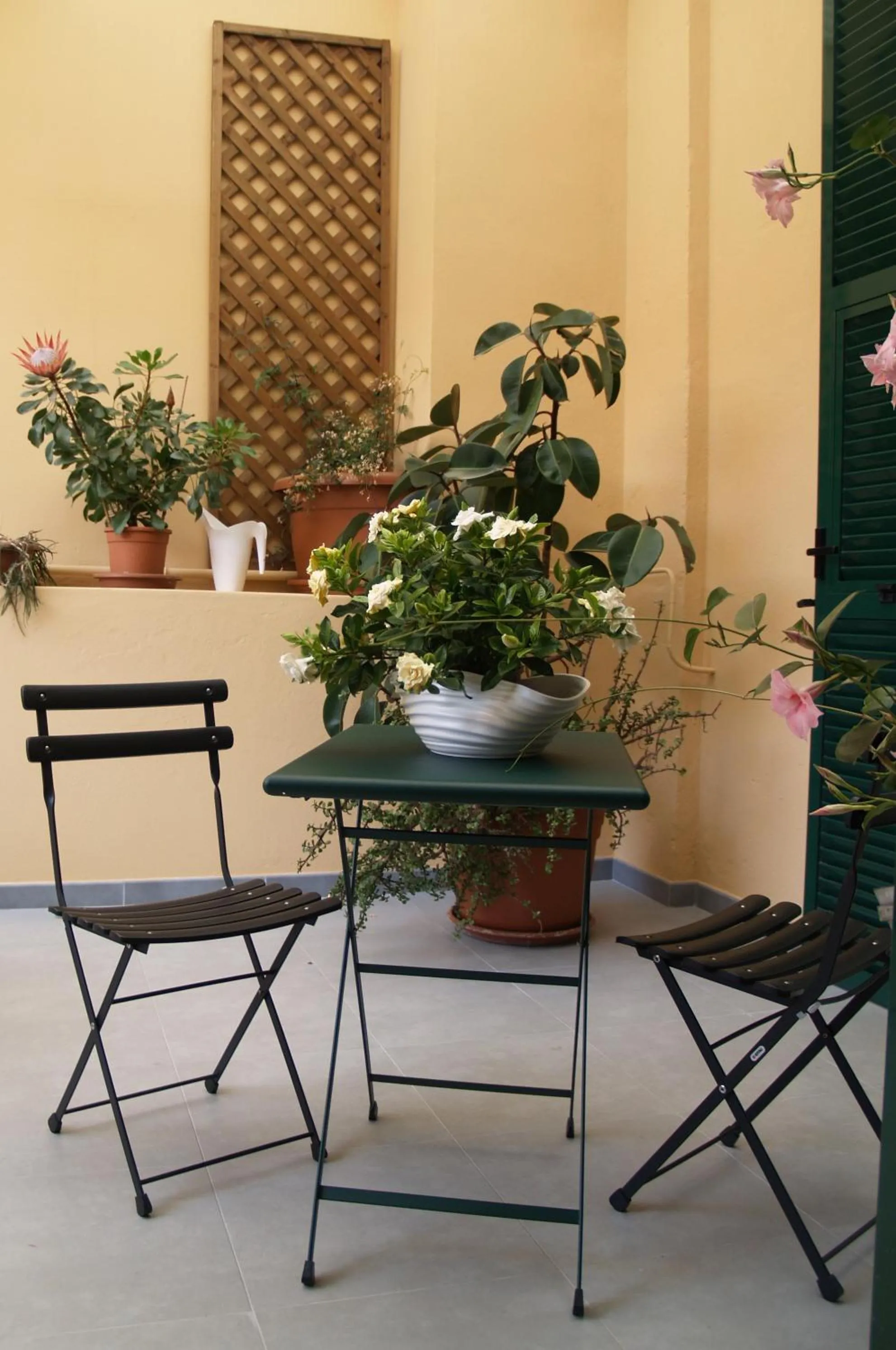 Patio in B&B Casa Trucchi