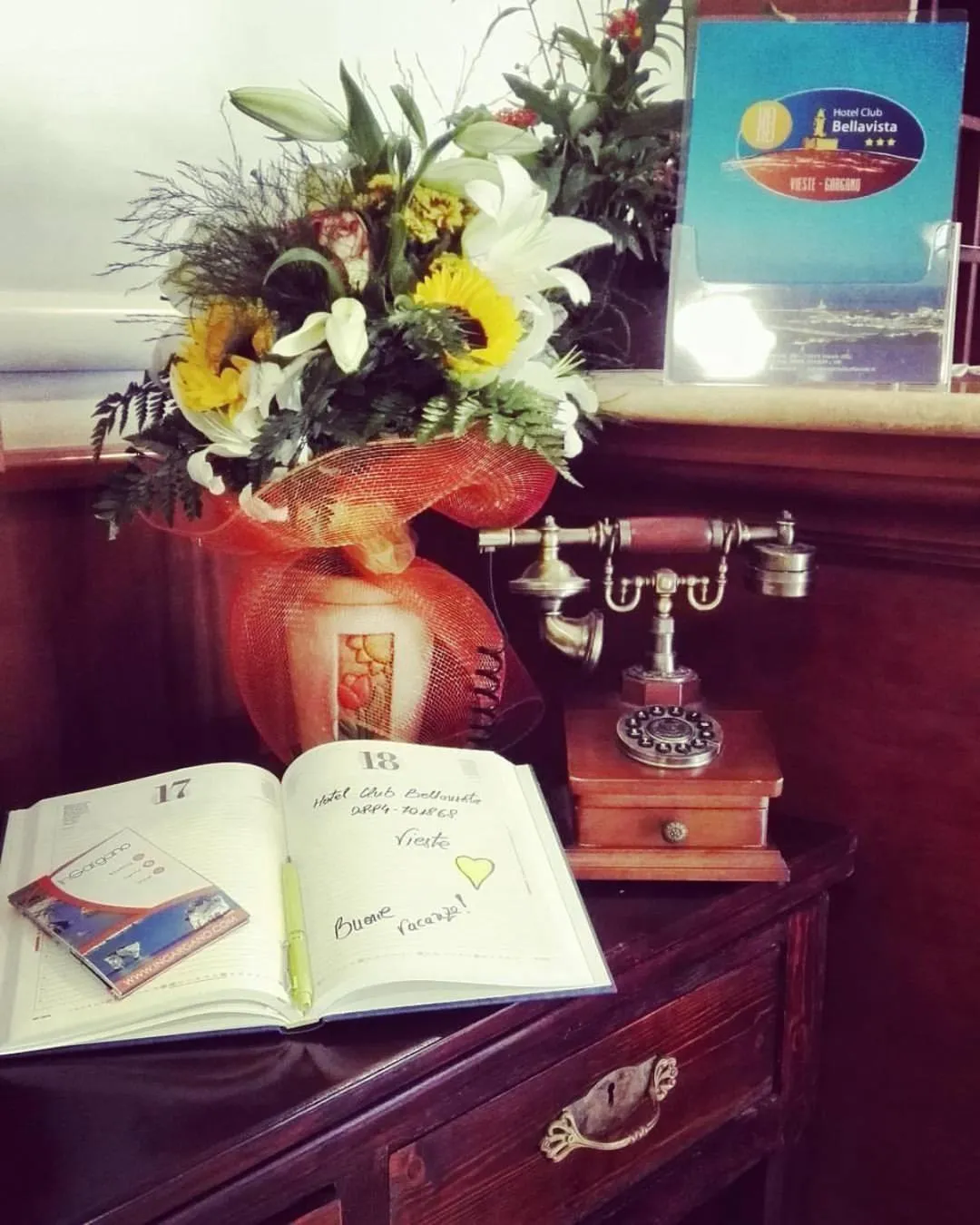 Decorative detail in Hotel Club Bellavista