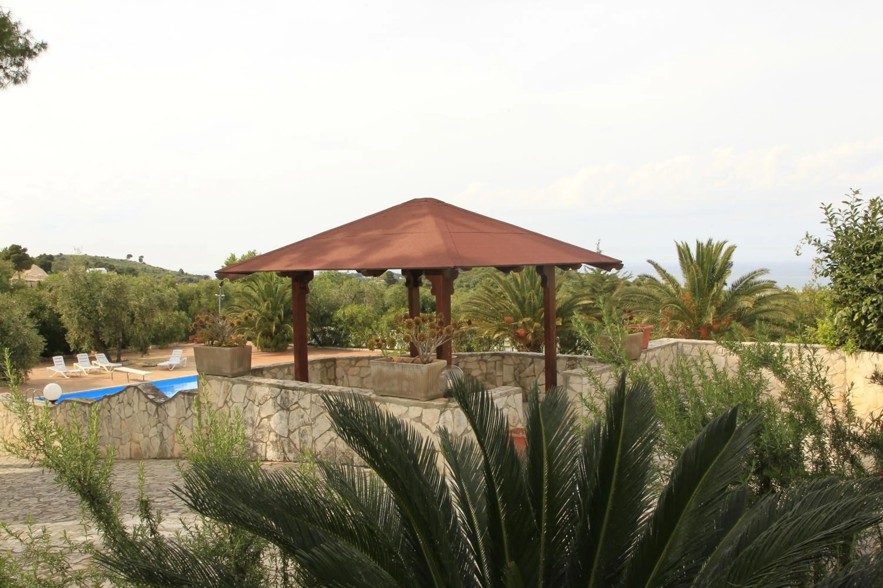 Patio in Hotel Club Bellavista