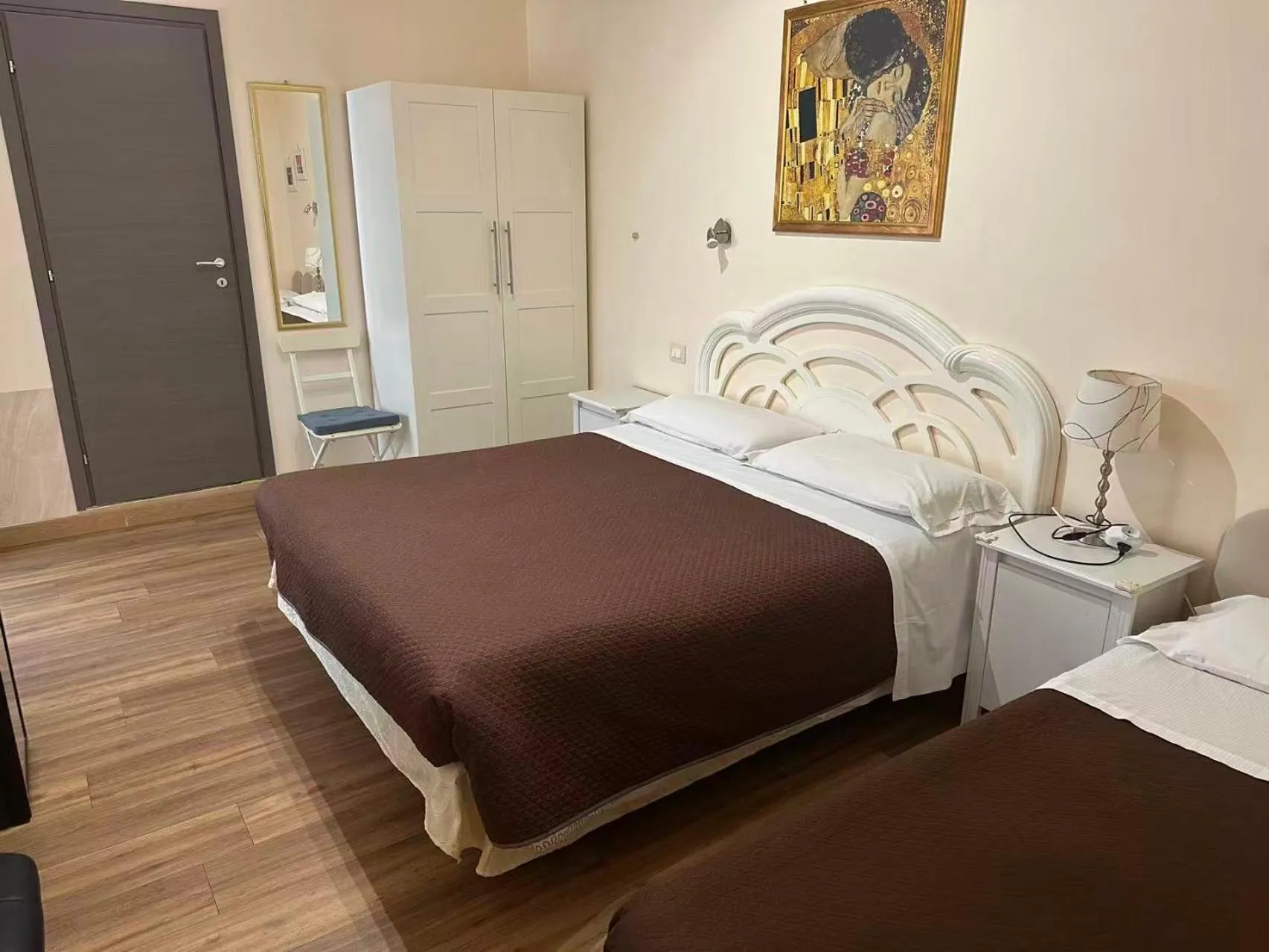 Bed in Vatican Golden Rooms