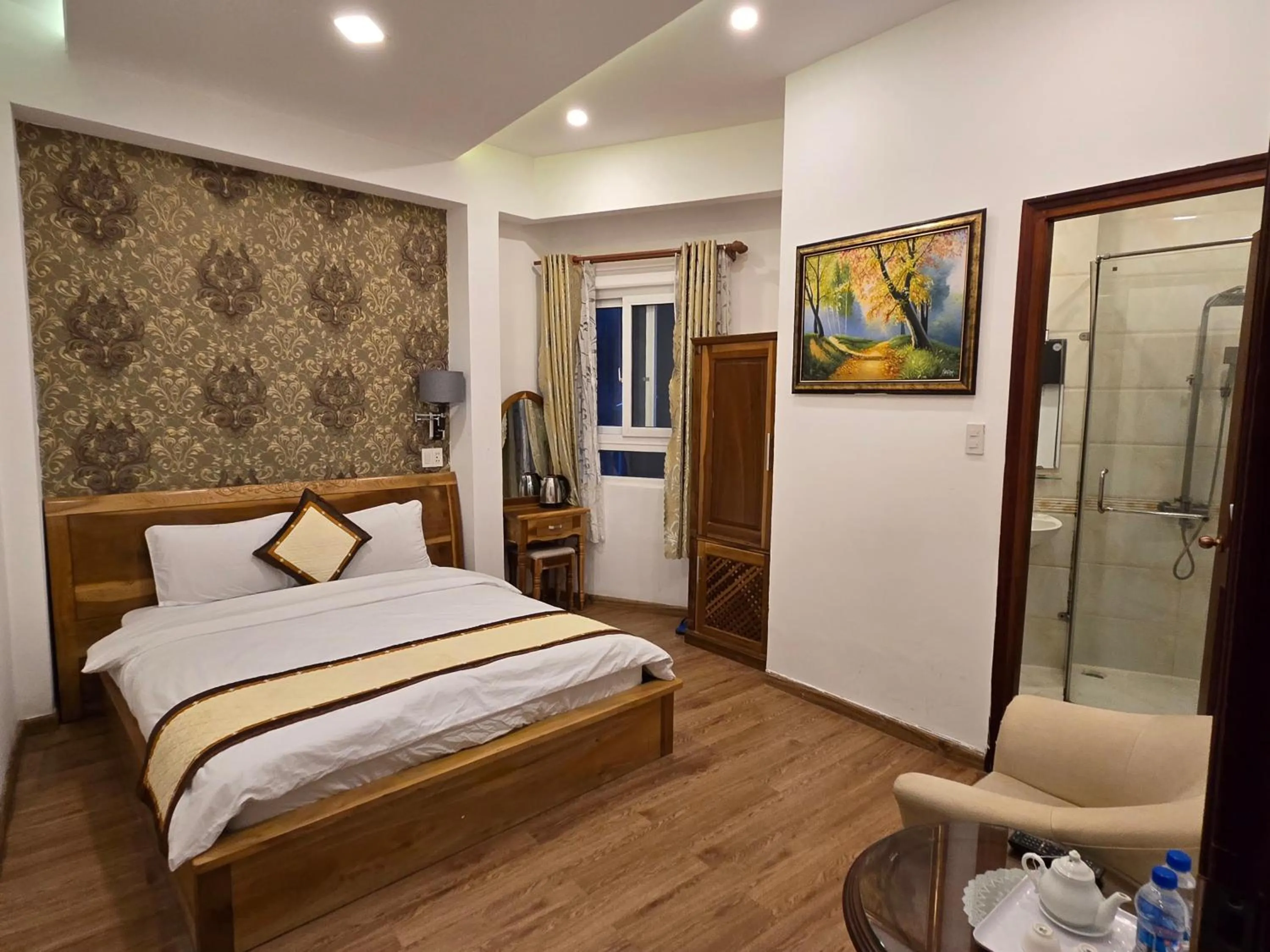 Bed in Hoàng Việt 2 Hotel
