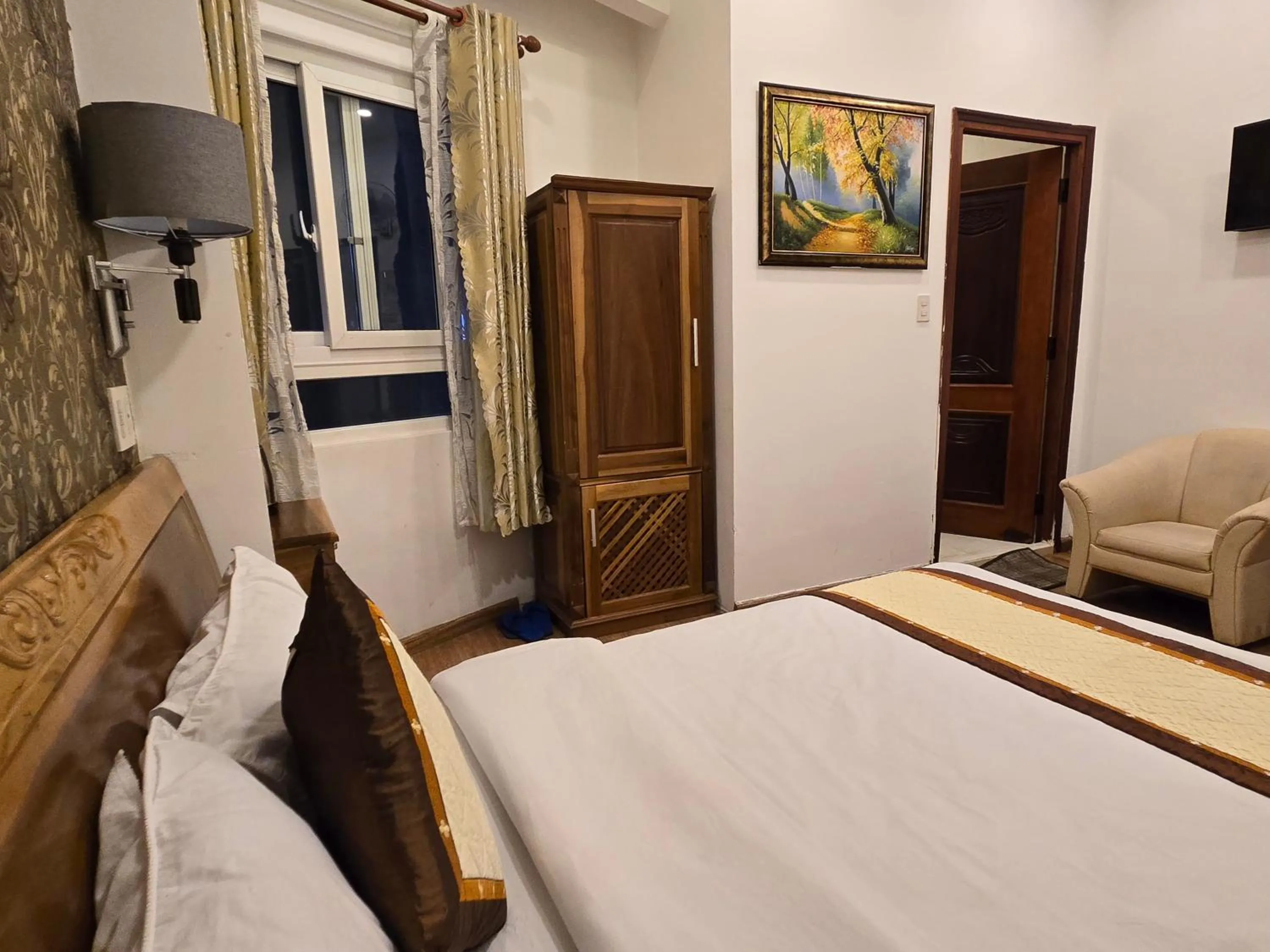 Bed in Hoàng Việt 2 Hotel