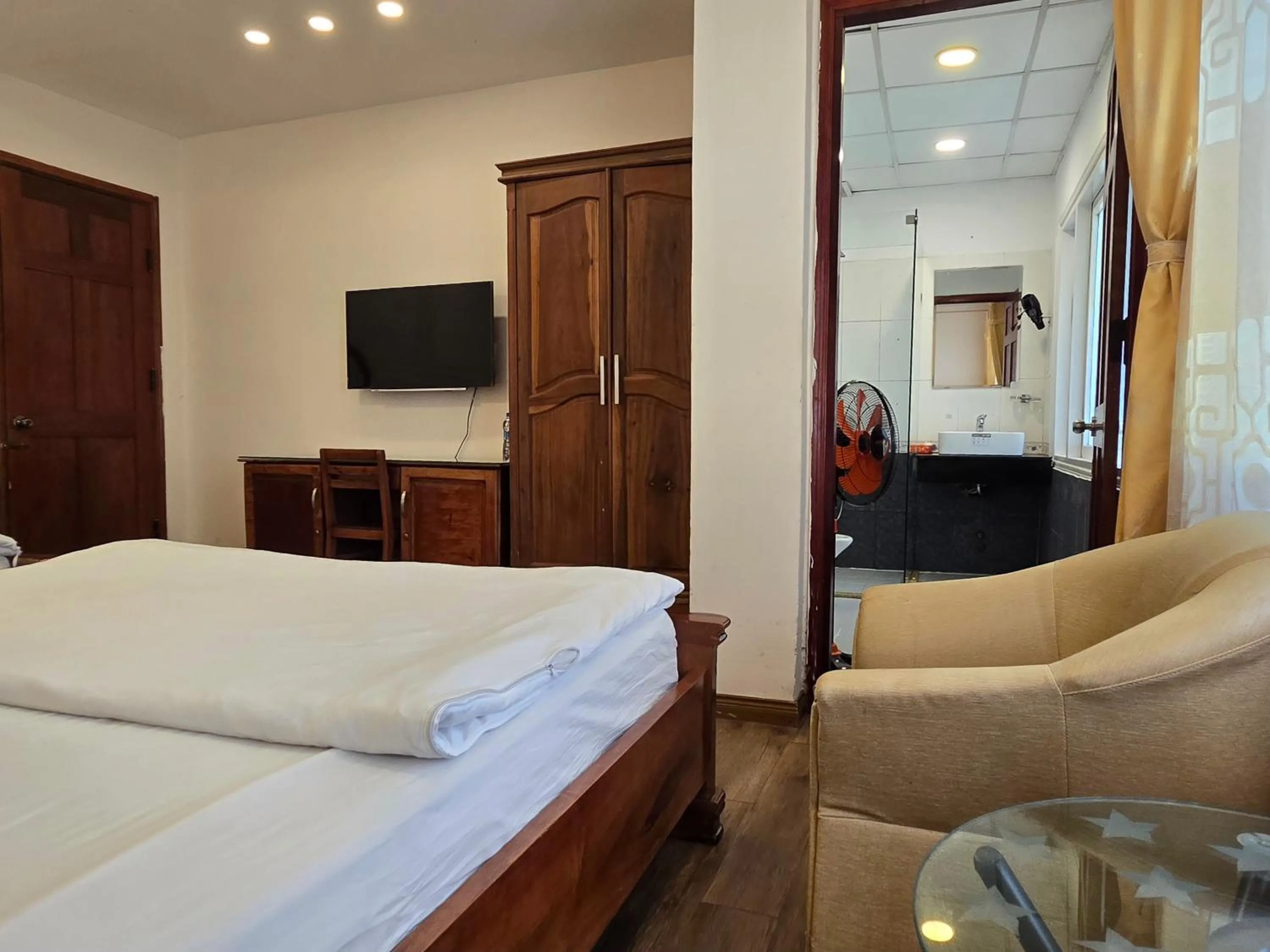 Bed in Hoàng Việt 2 Hotel