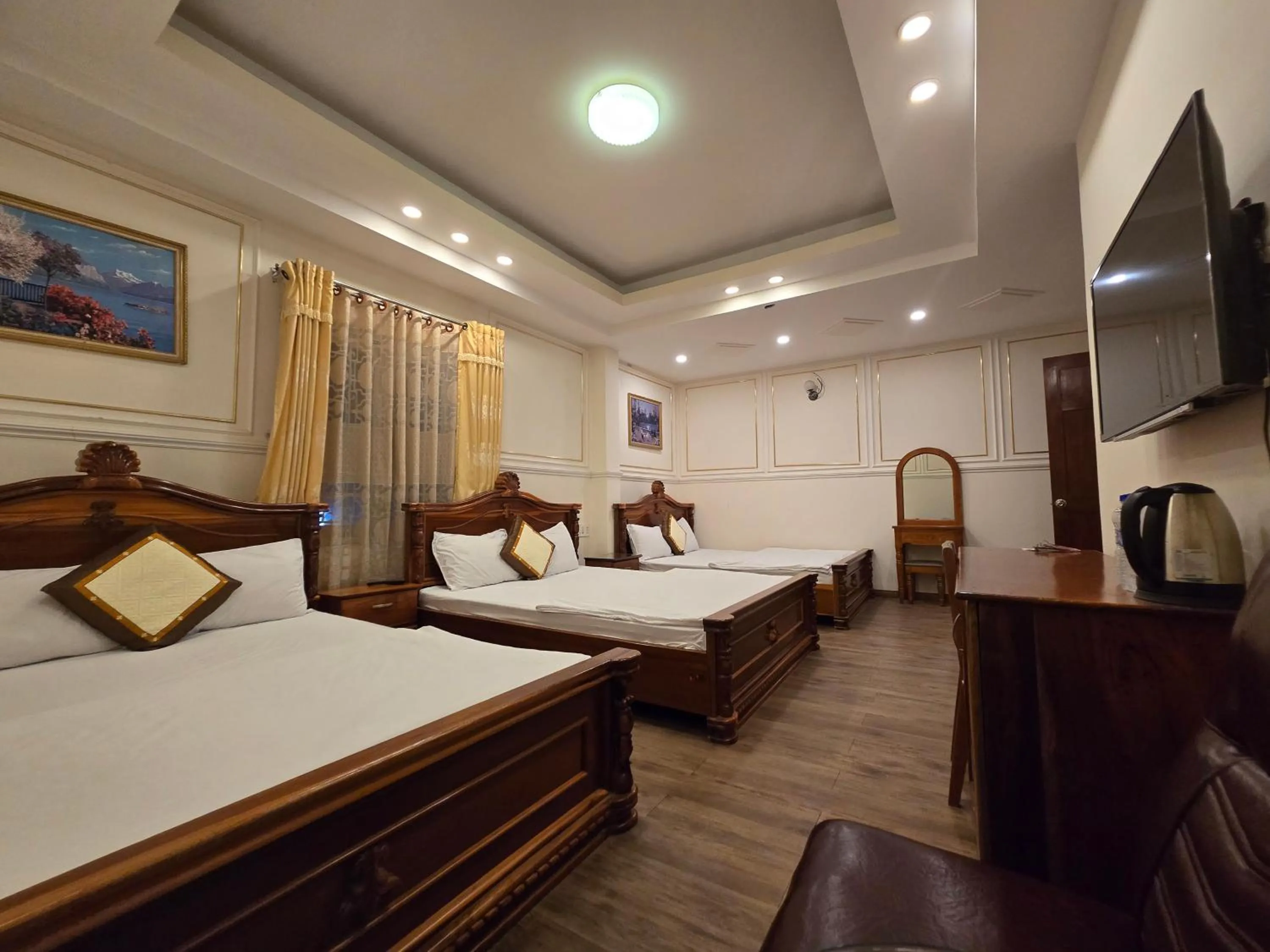 Bed in Hoàng Việt 2 Hotel