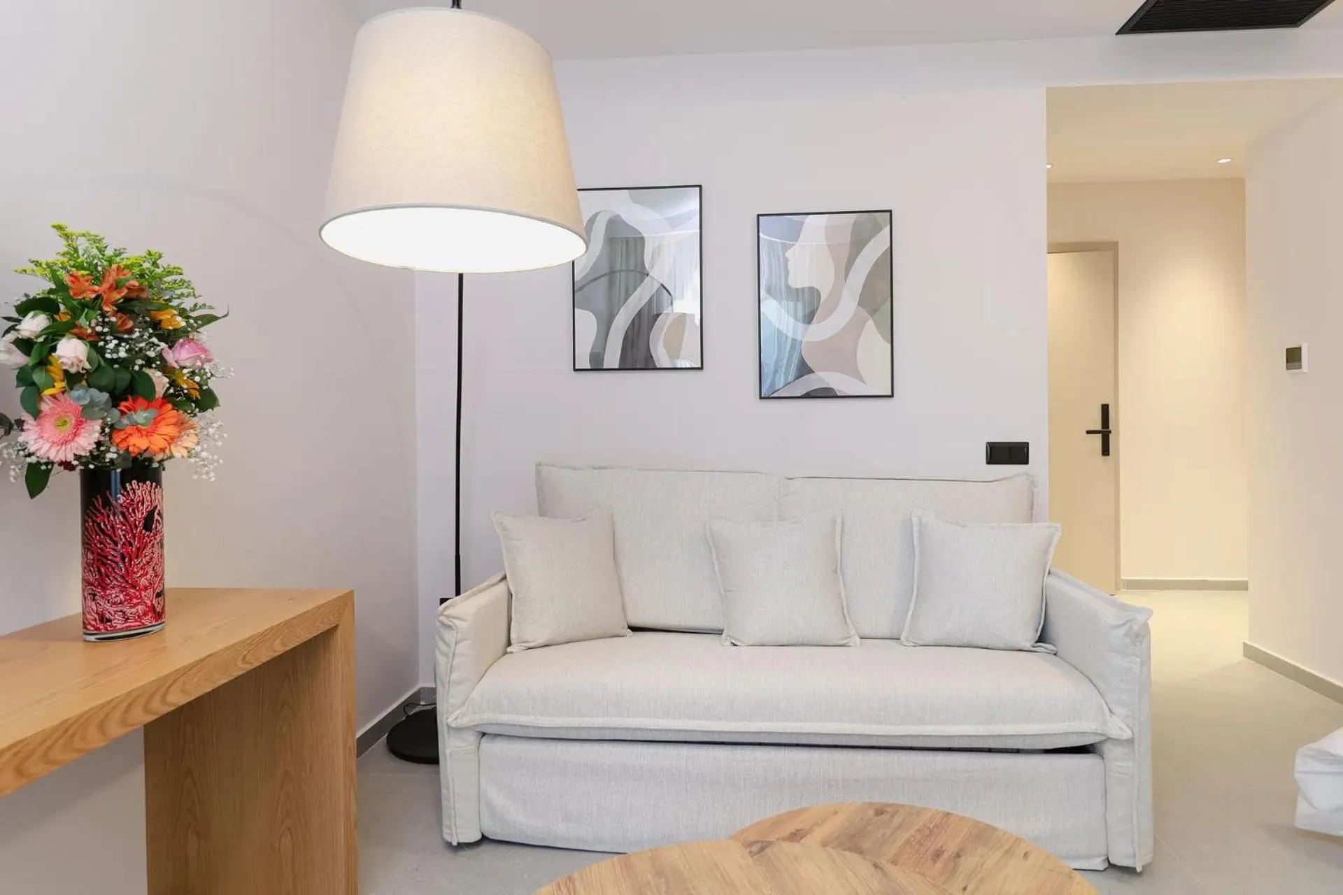 Living room in LIMNI Boutique Experience Evia