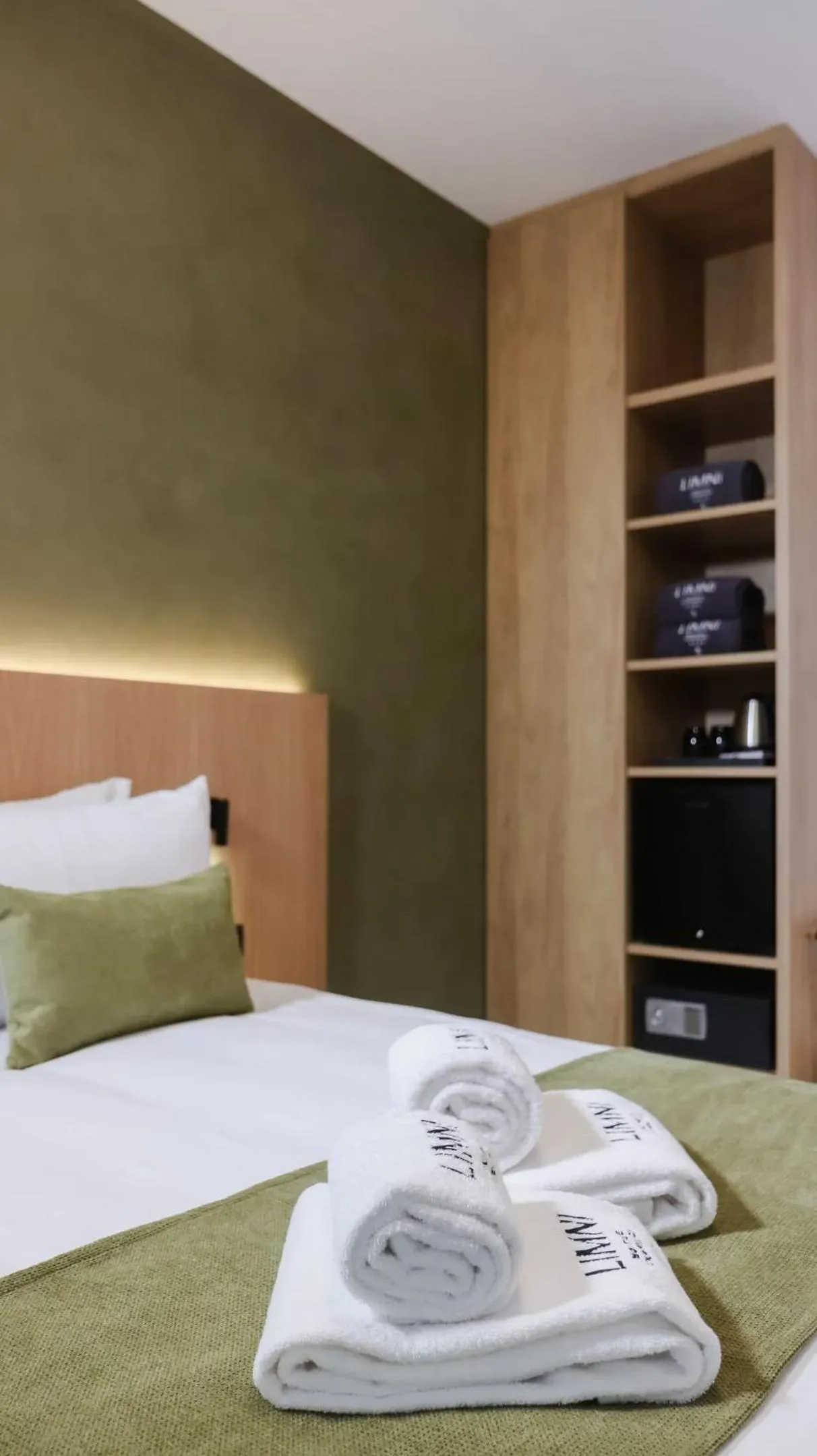 Photo of the whole room, Bed in LIMNI Boutique Experience Evia