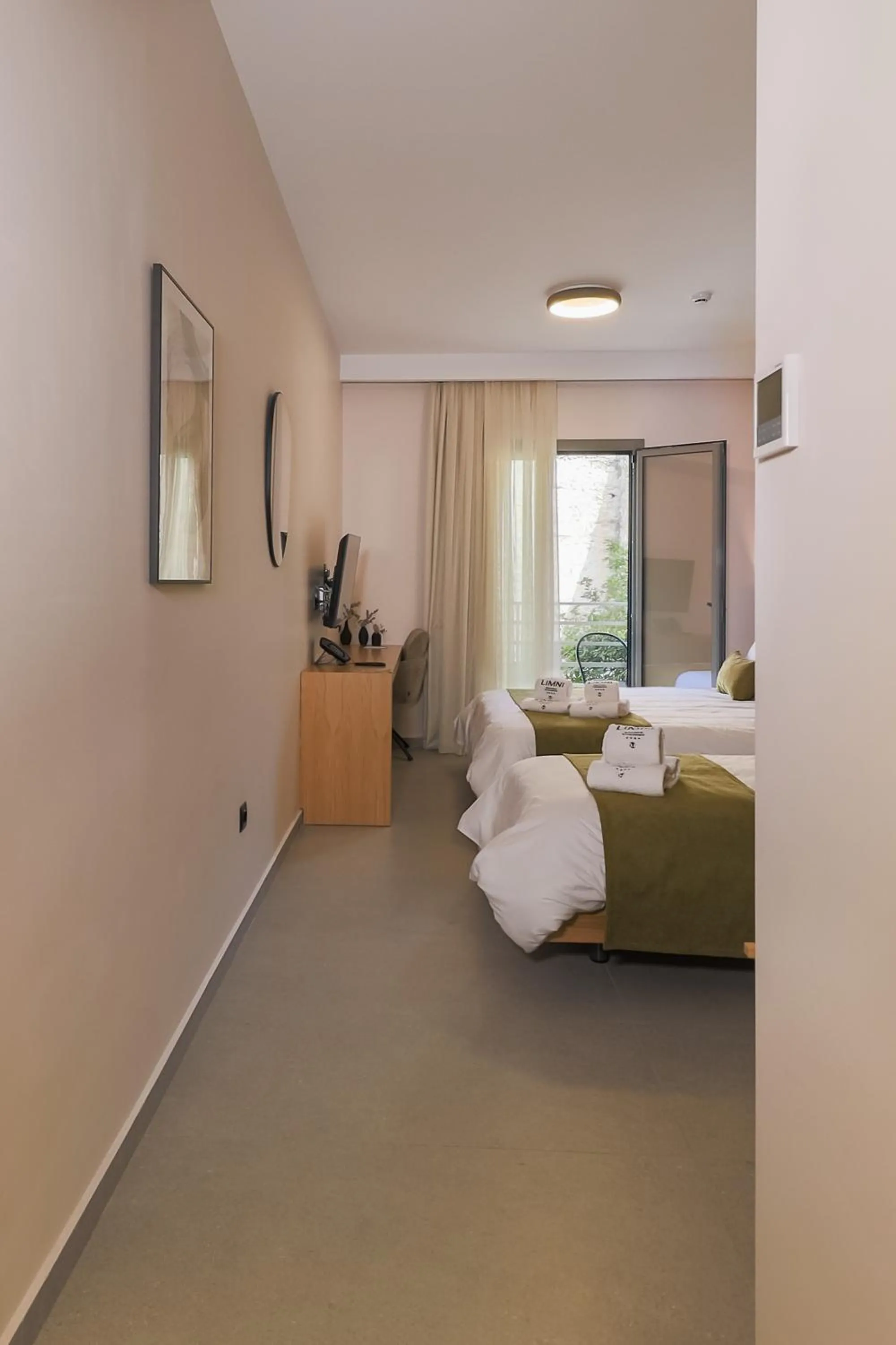 Bedroom, Bed in LIMNI Boutique Experience Evia