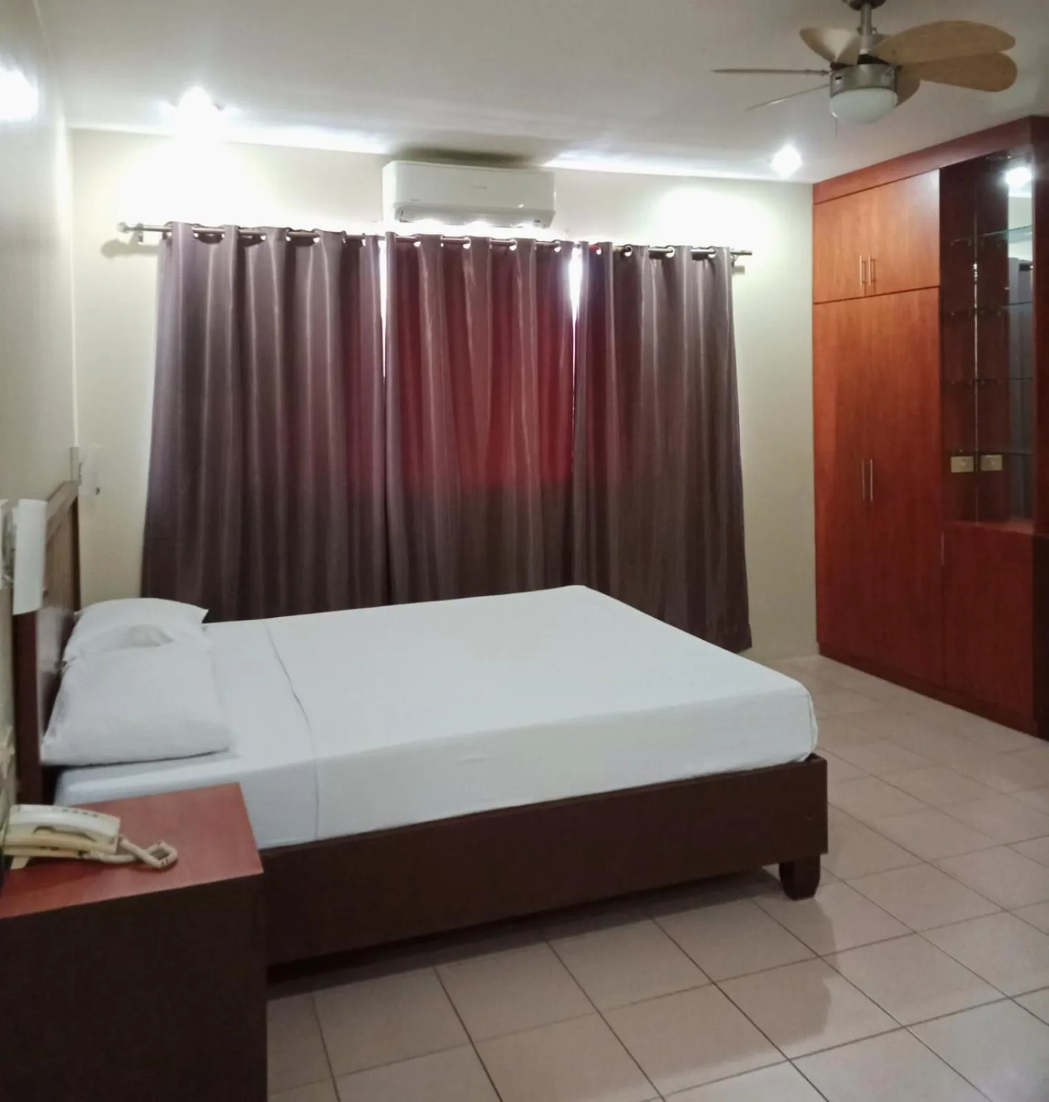 Bed in Joyce Apartelle Mandaluyong