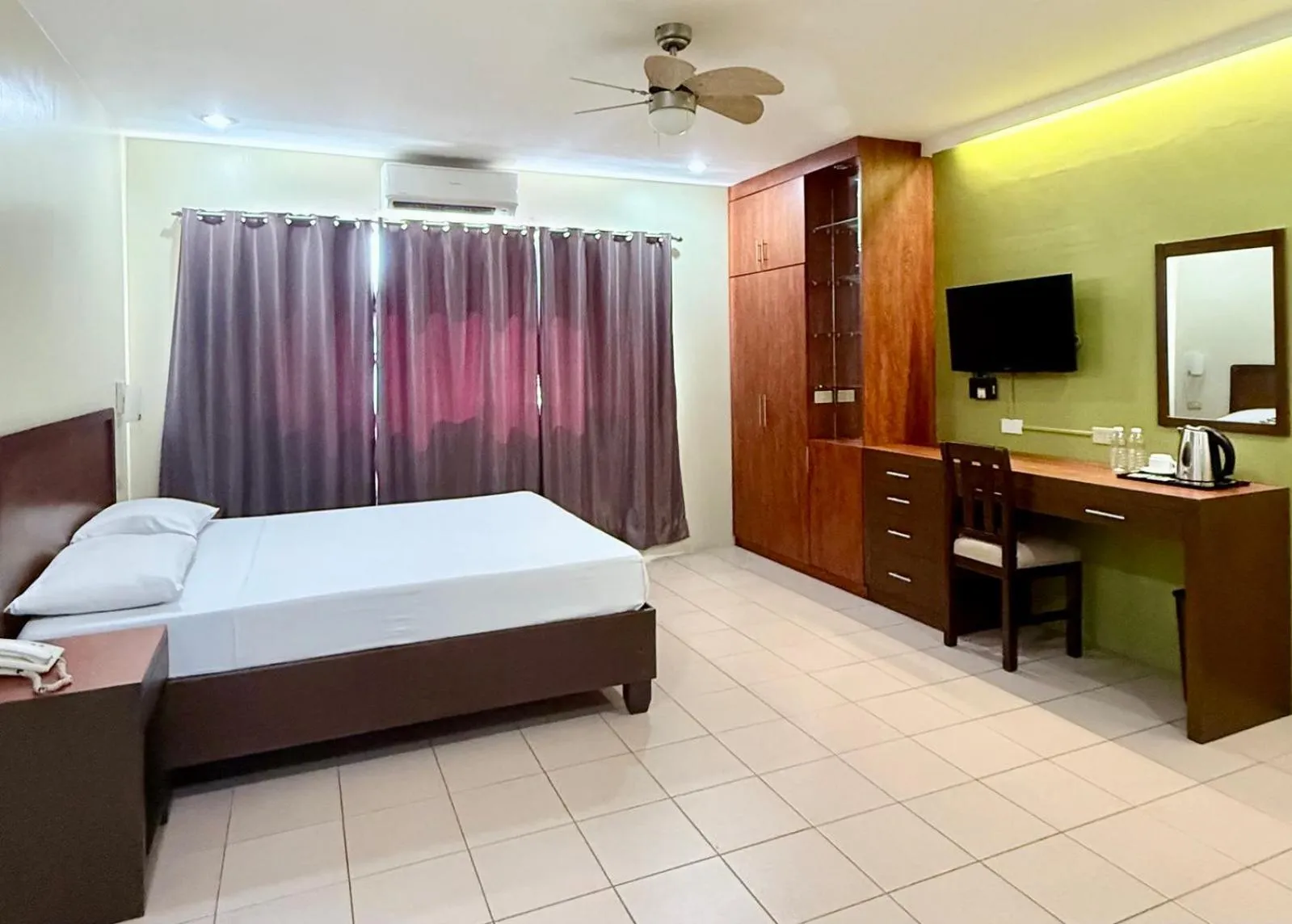 Bed in Joyce Apartelle Mandaluyong