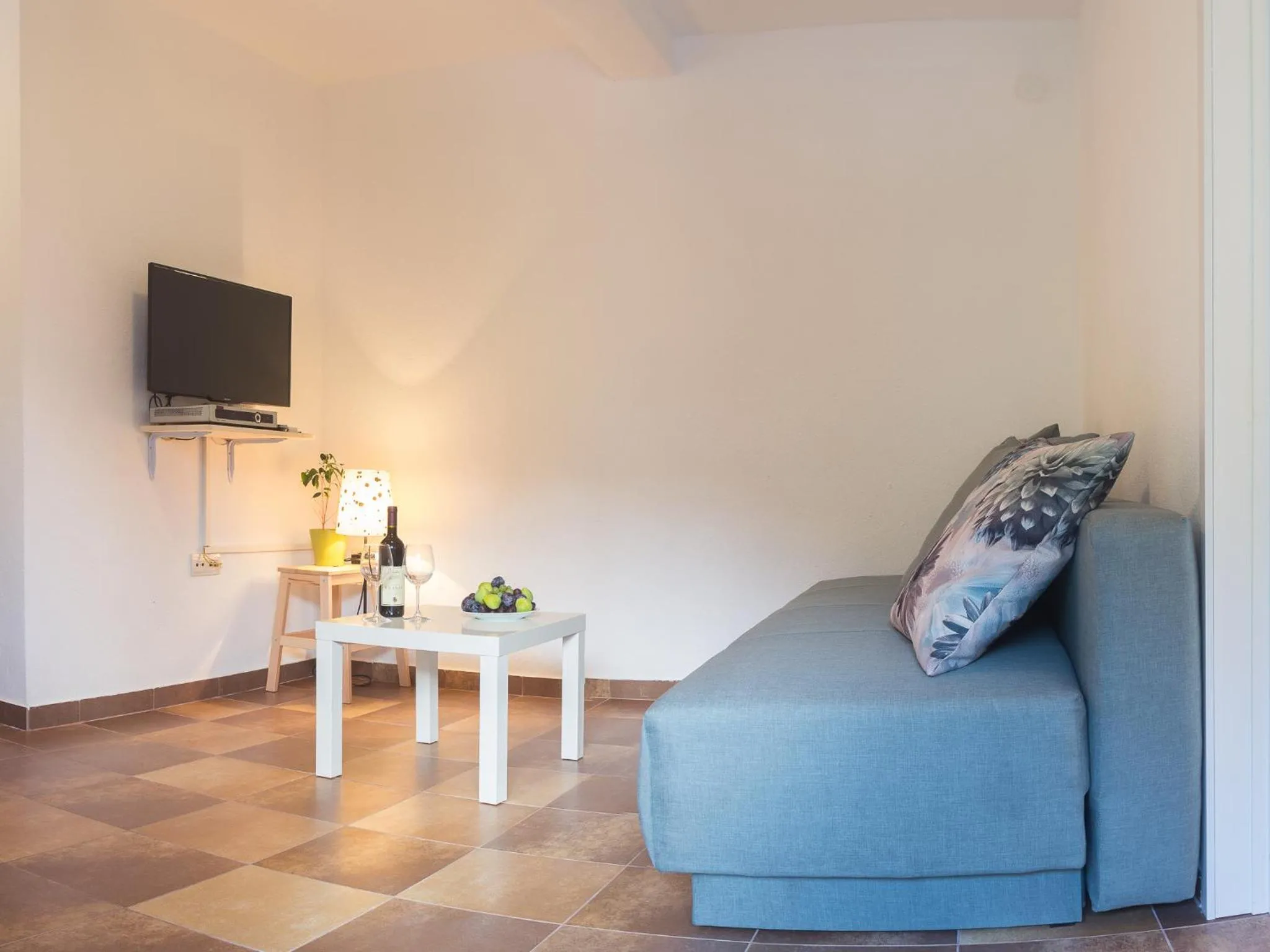 Living room in Olive Apartment