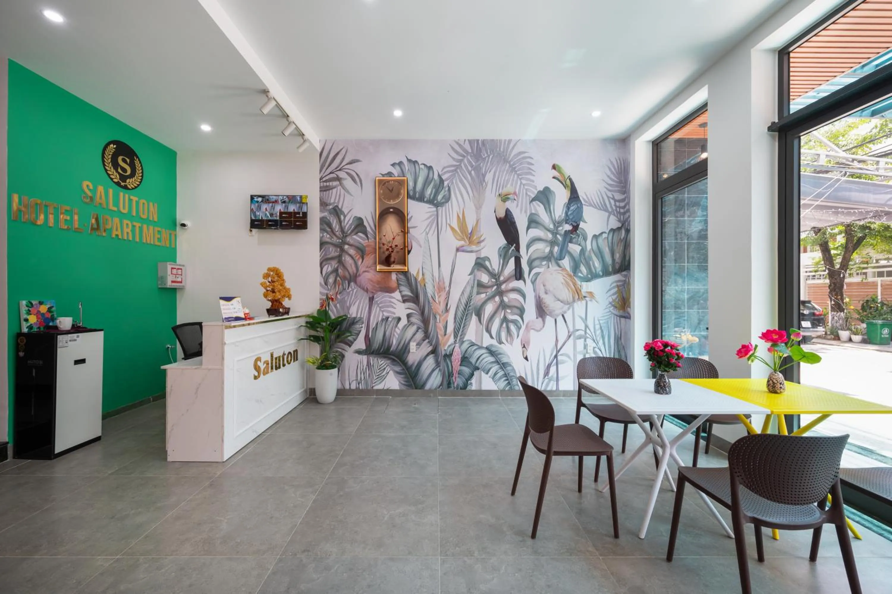 Property building in Saluton House