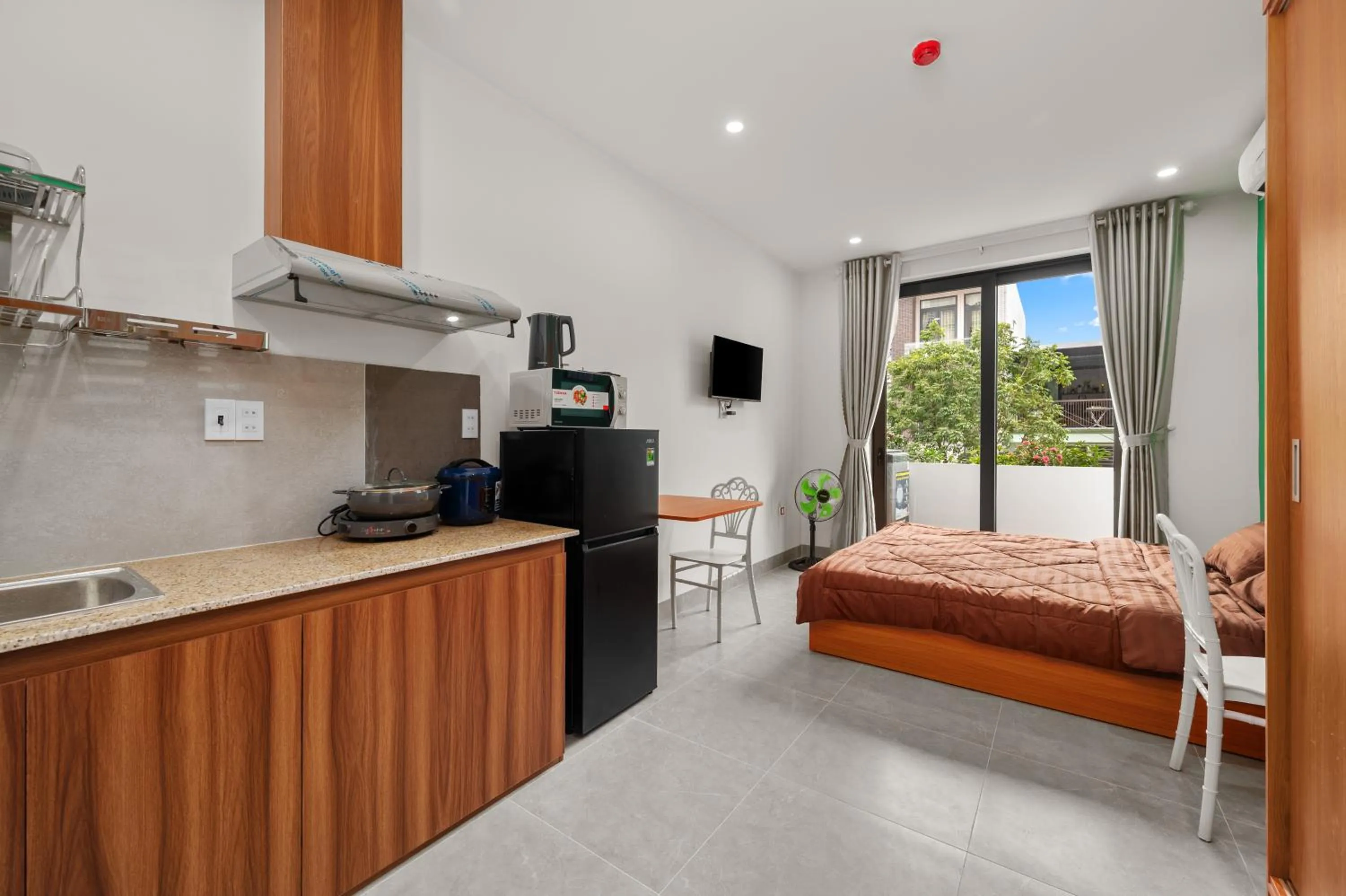 stove in Saluton House