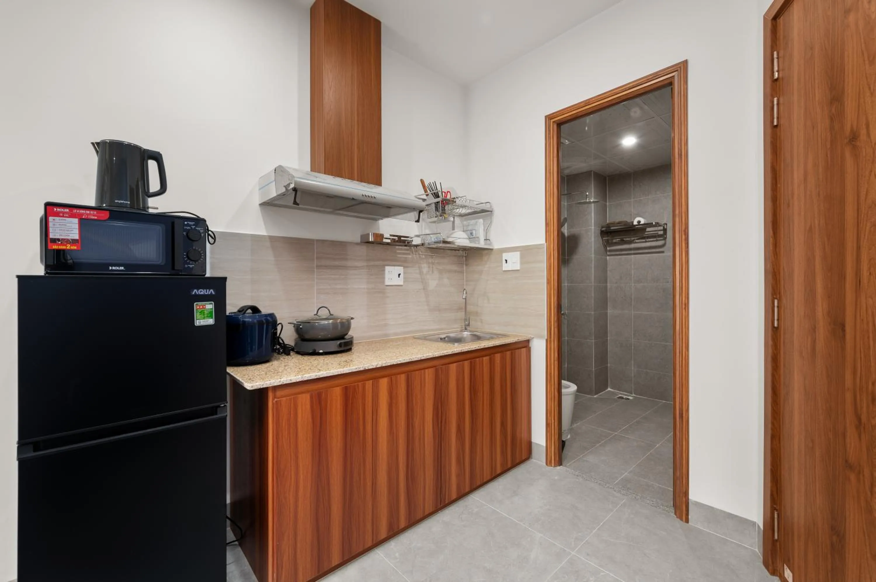 stove in Saluton House