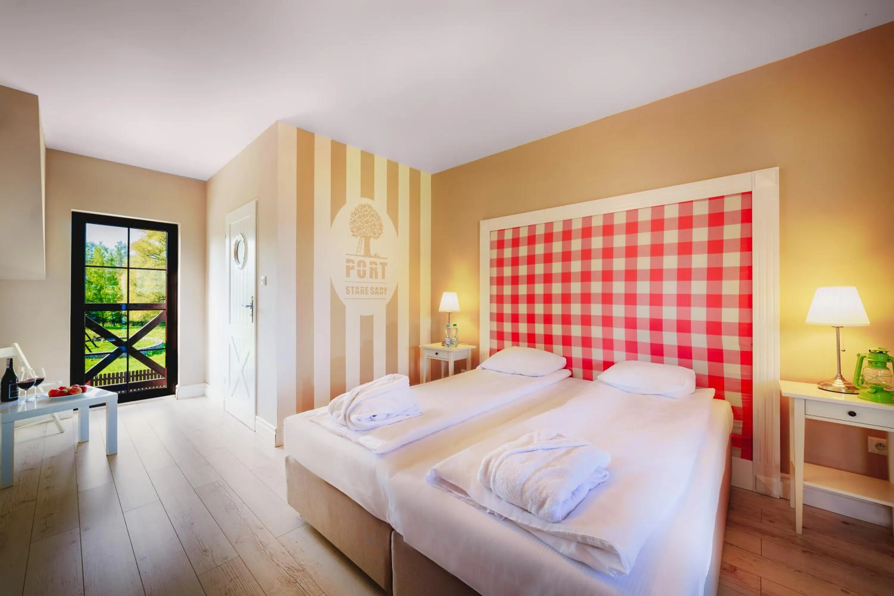 Photo of the whole room, Bed in Stare Sady Chillout Rooms "Pod Jabłoniami"